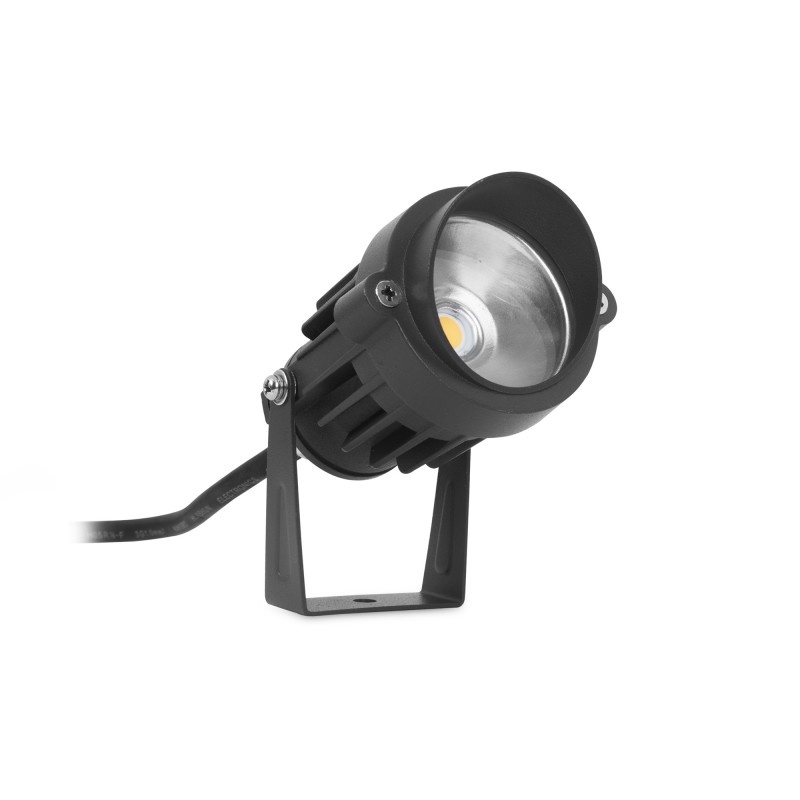 Projecteur LED IP65 6,7W 4000K Noir