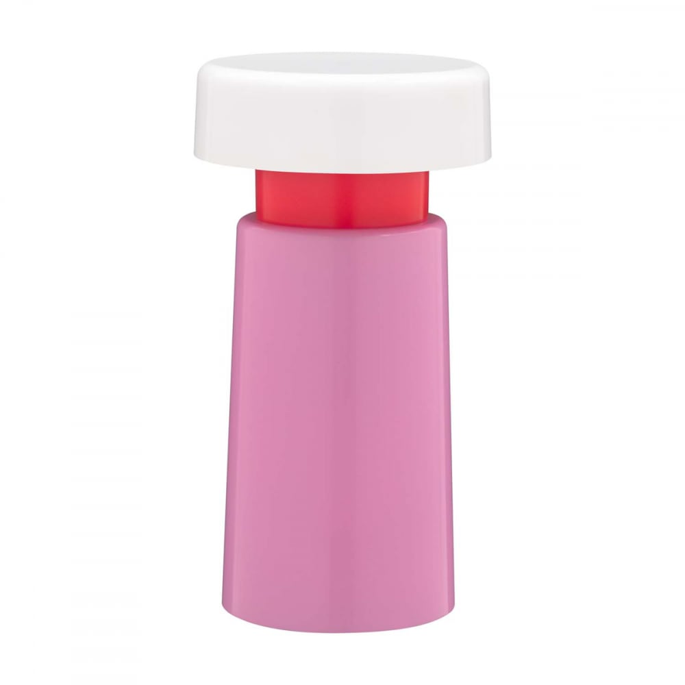 Lampe de table rose H17,5cm