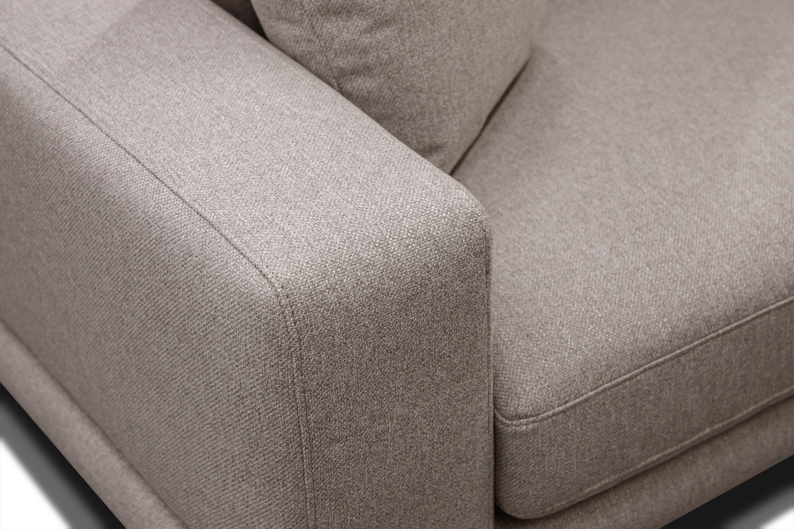 Mediolane - Canapé beige - Vue supplémentaire 2