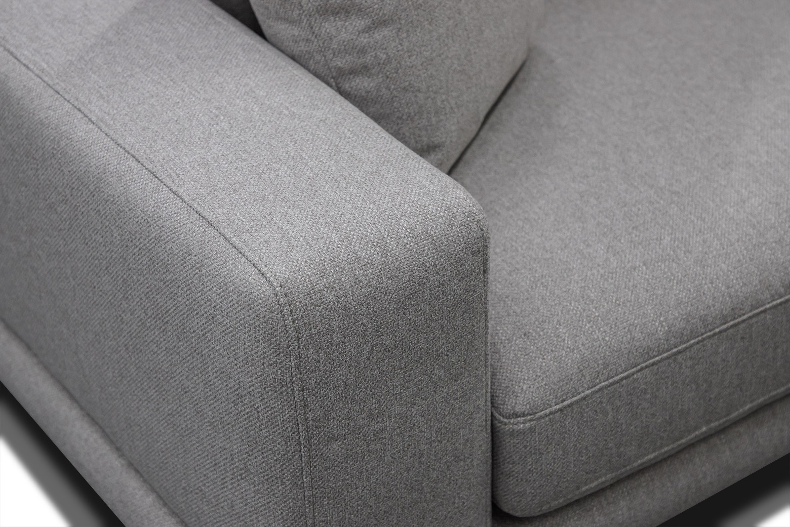 Mediolane - Canapé Gris - Vue supplémentaire 2