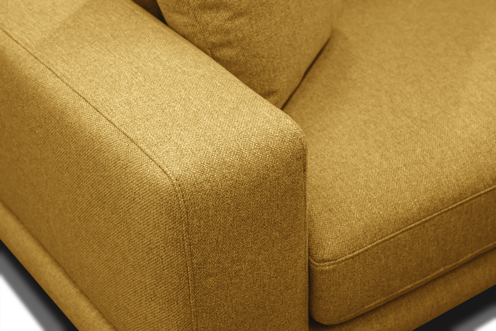 Mediolane - Canapé Jaune - Vue supplémentaire 2