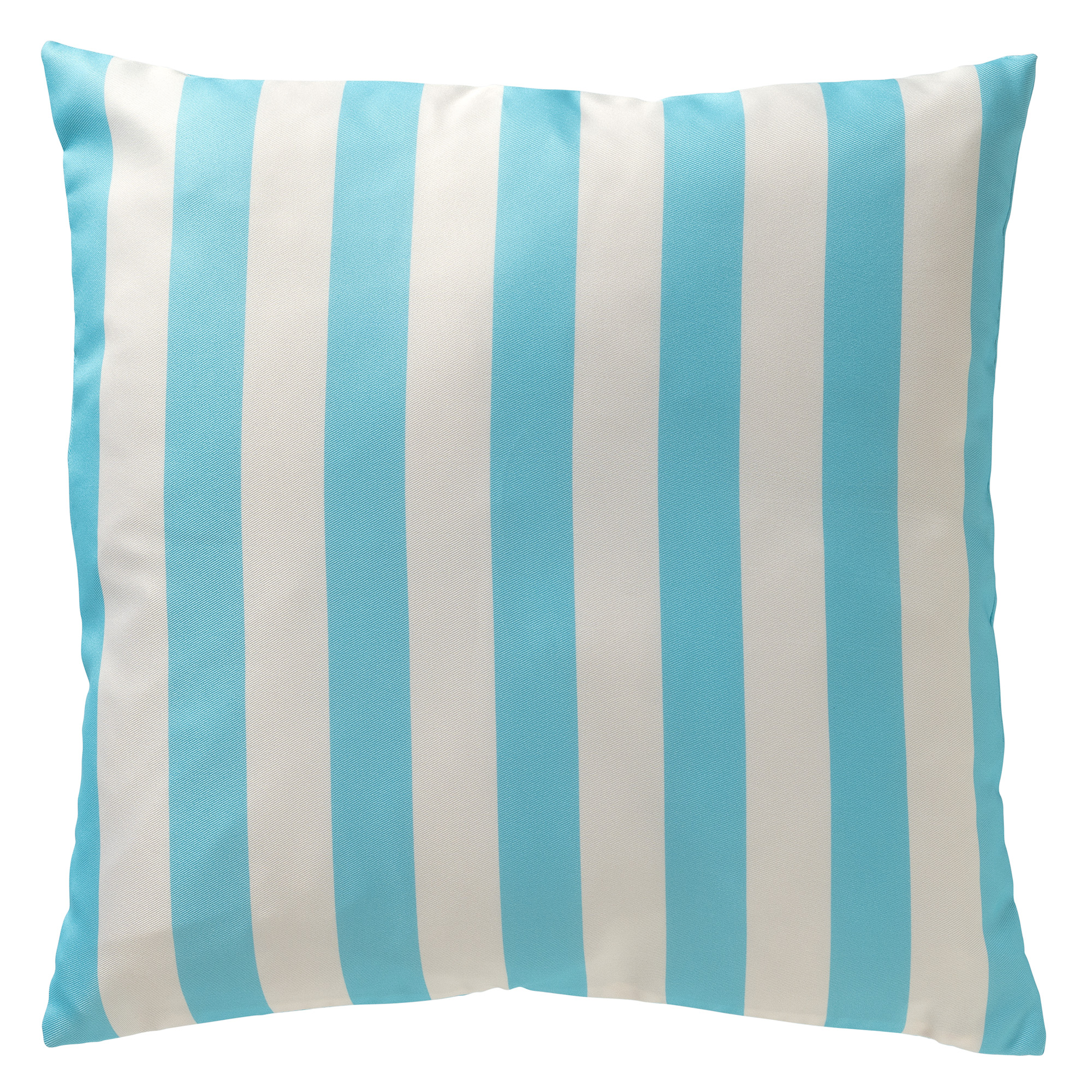 Housse de coussin d'extérieur bleu 45x45 cm unique