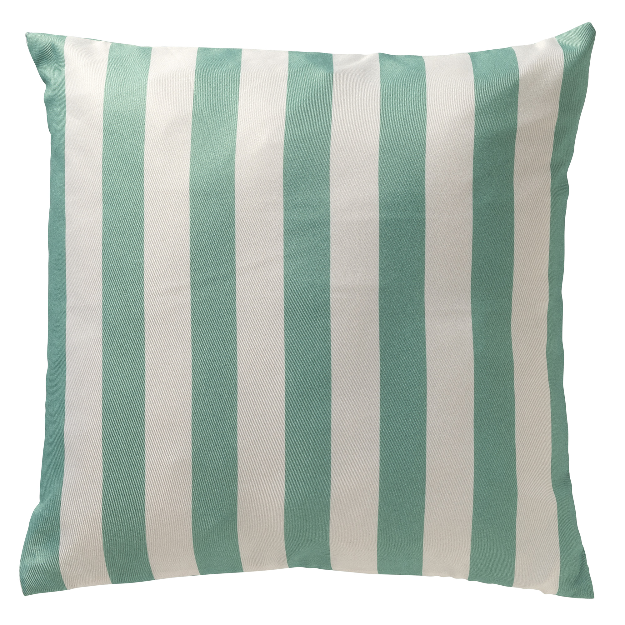 Housse de coussin d'extérieur vert 45x45 cm unique