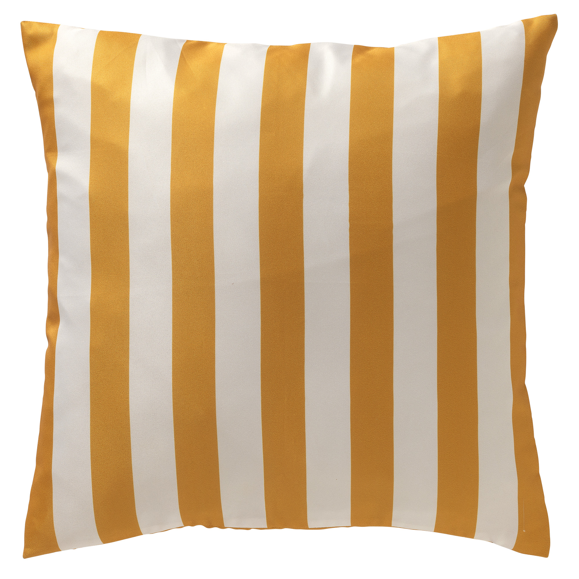 Housse de coussin d'extérieur jaune 45x45 cm unique