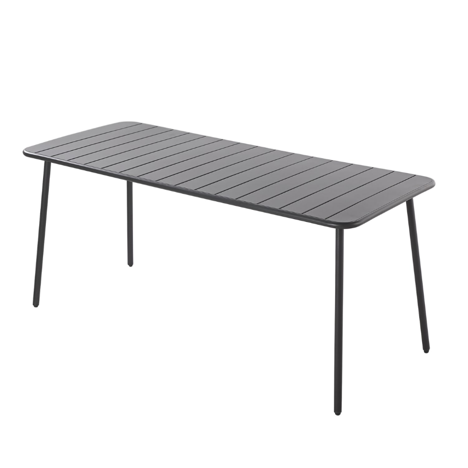 Table de jardin en acier 6 places