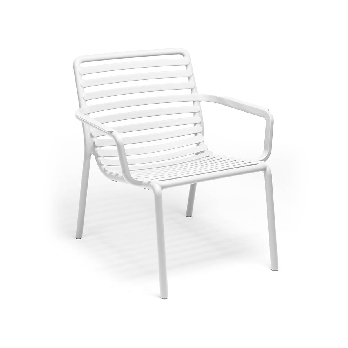 Fauteuil relax Plastique blanc 70x76x75 cm