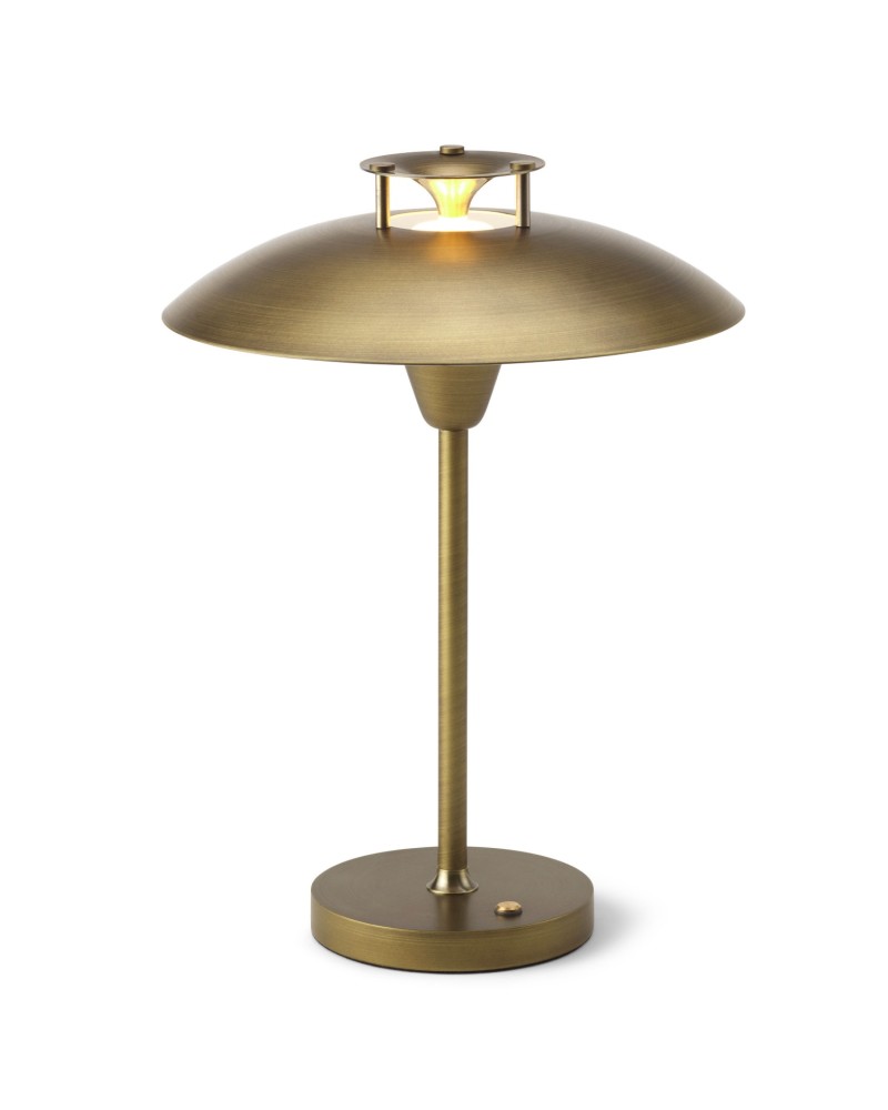 Lampe rechargeable en métal H:30cm Couleur – Laiton