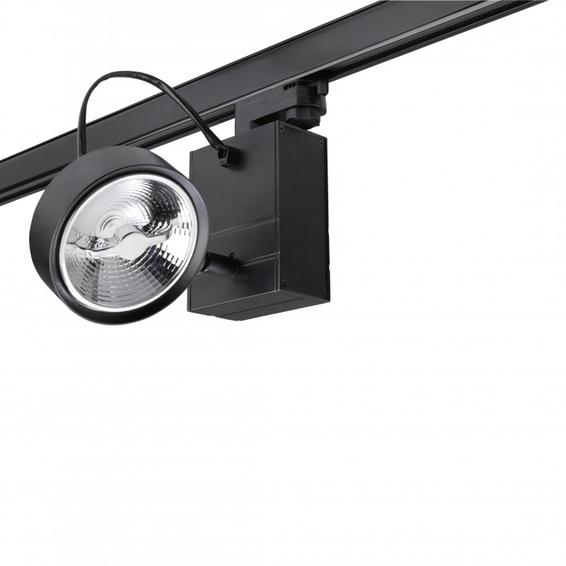 Projecteur IP20 GU10 15W Noir