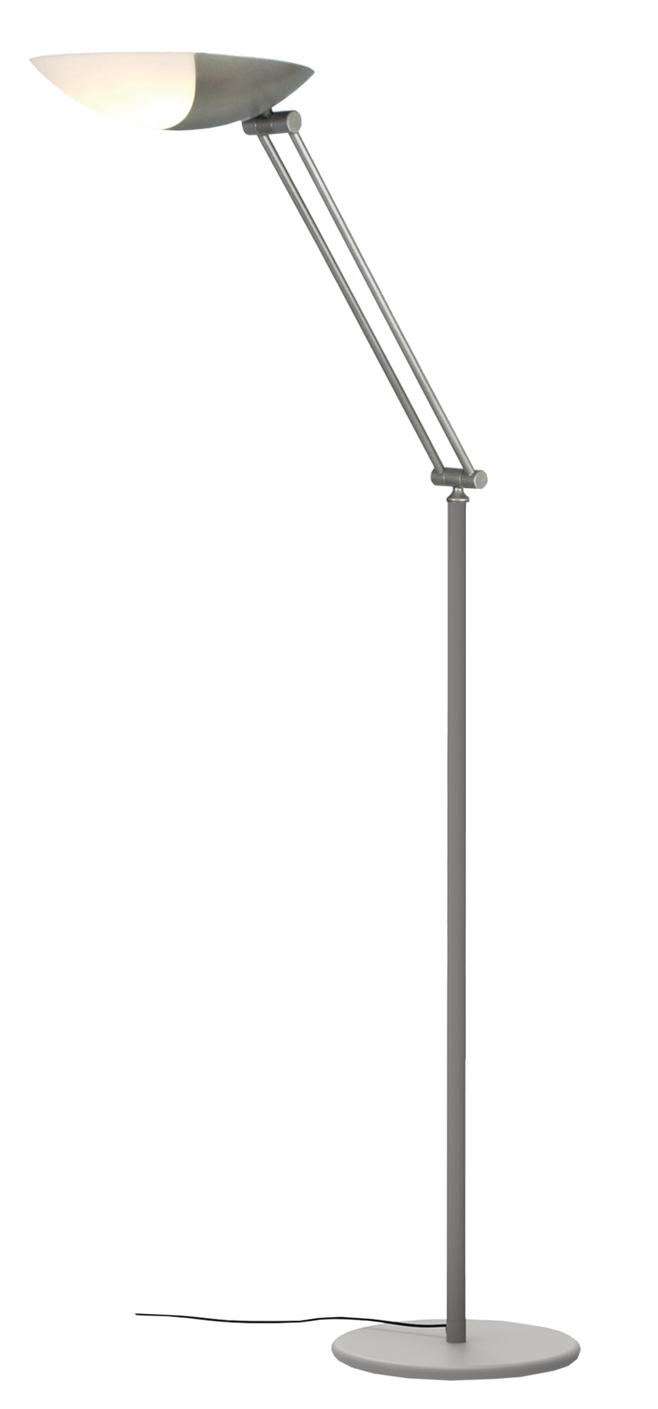 Lampadaire métal h182 cm Gris