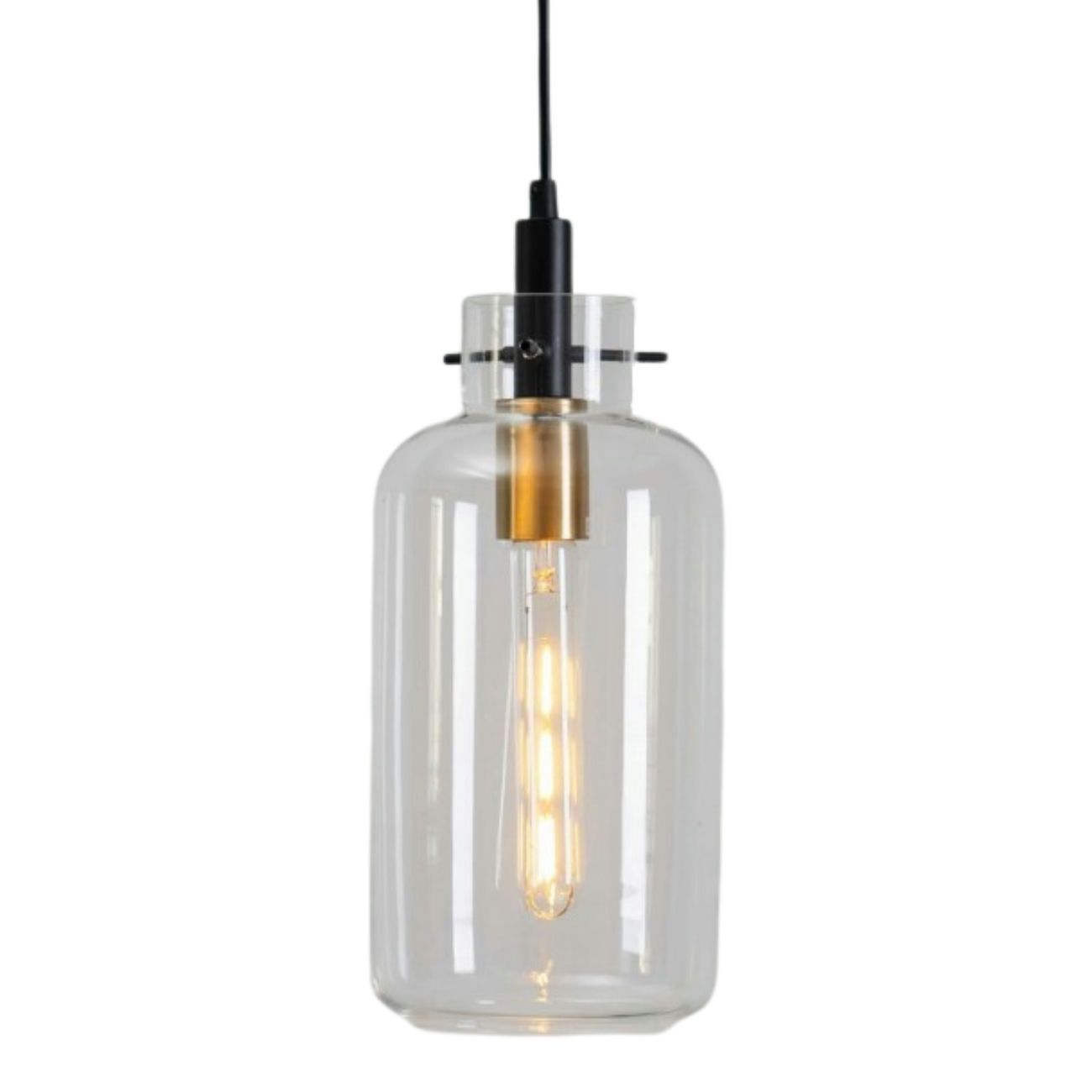 Suspension en verre Transparent 32 cm