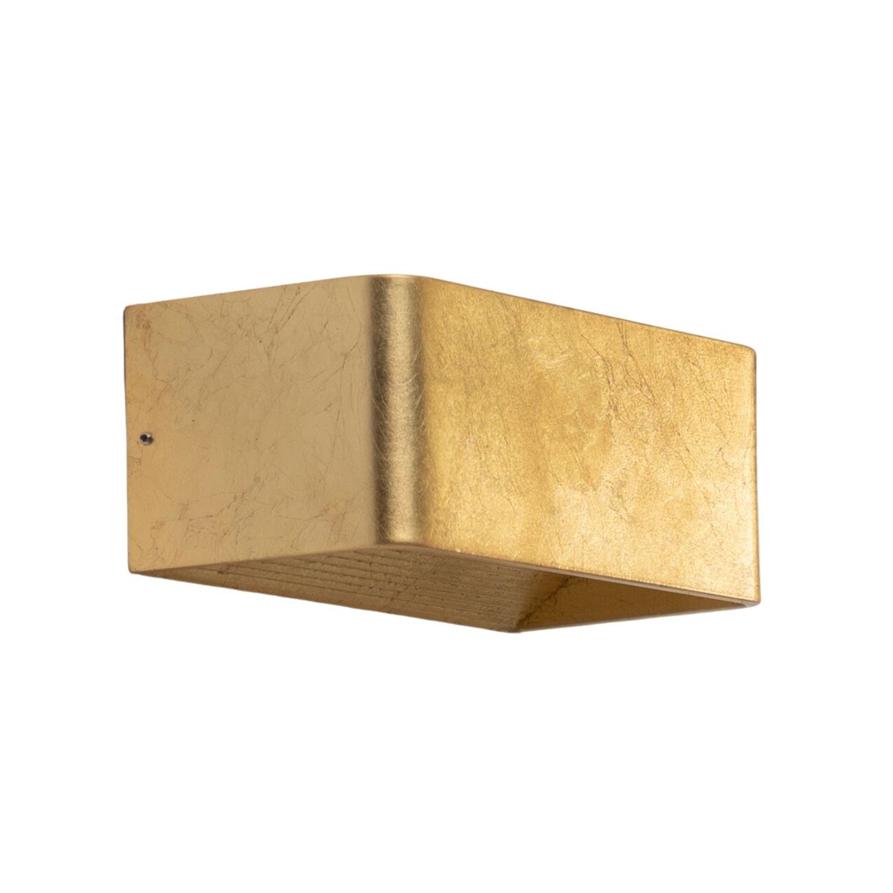 Applique en aluminium Doré 20 cm