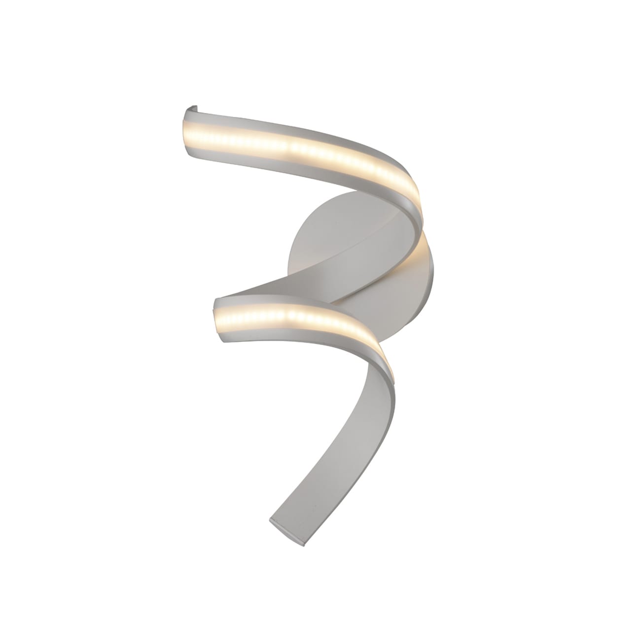 Applique en métal et aluminium Blanc 38 cm