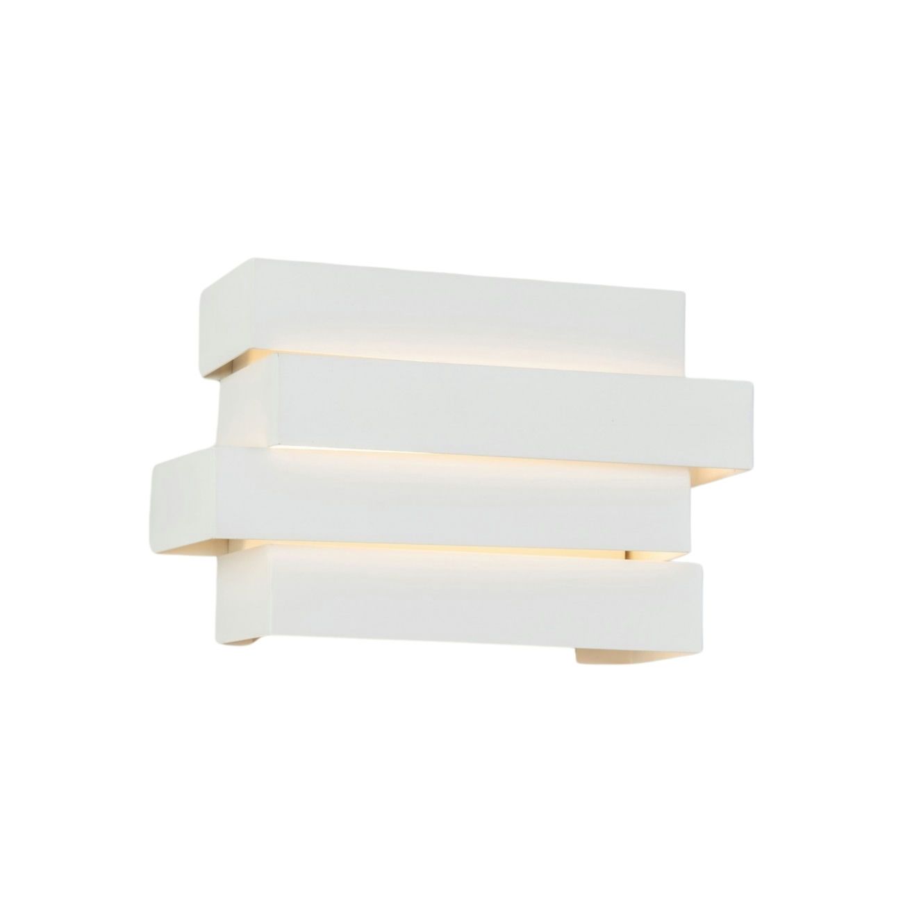 Applique en métal Blanc 25.5 cm