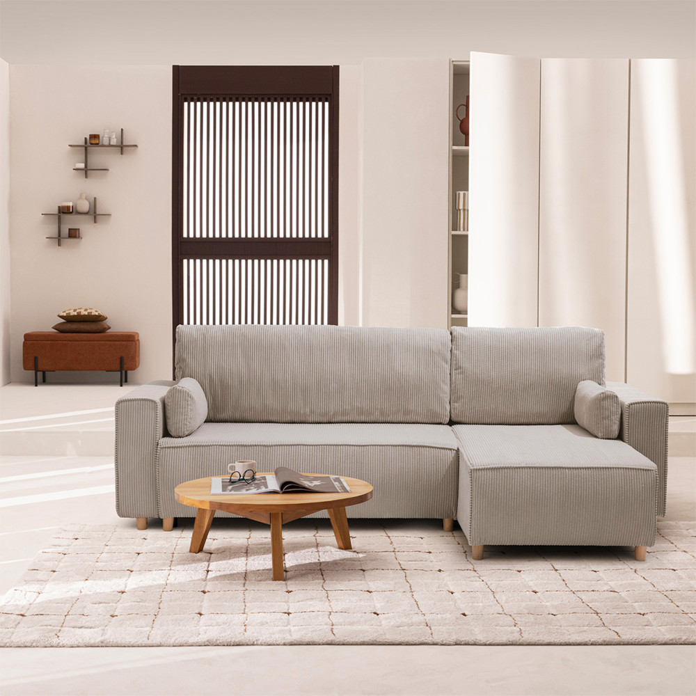 reko - Canapé convertible beige