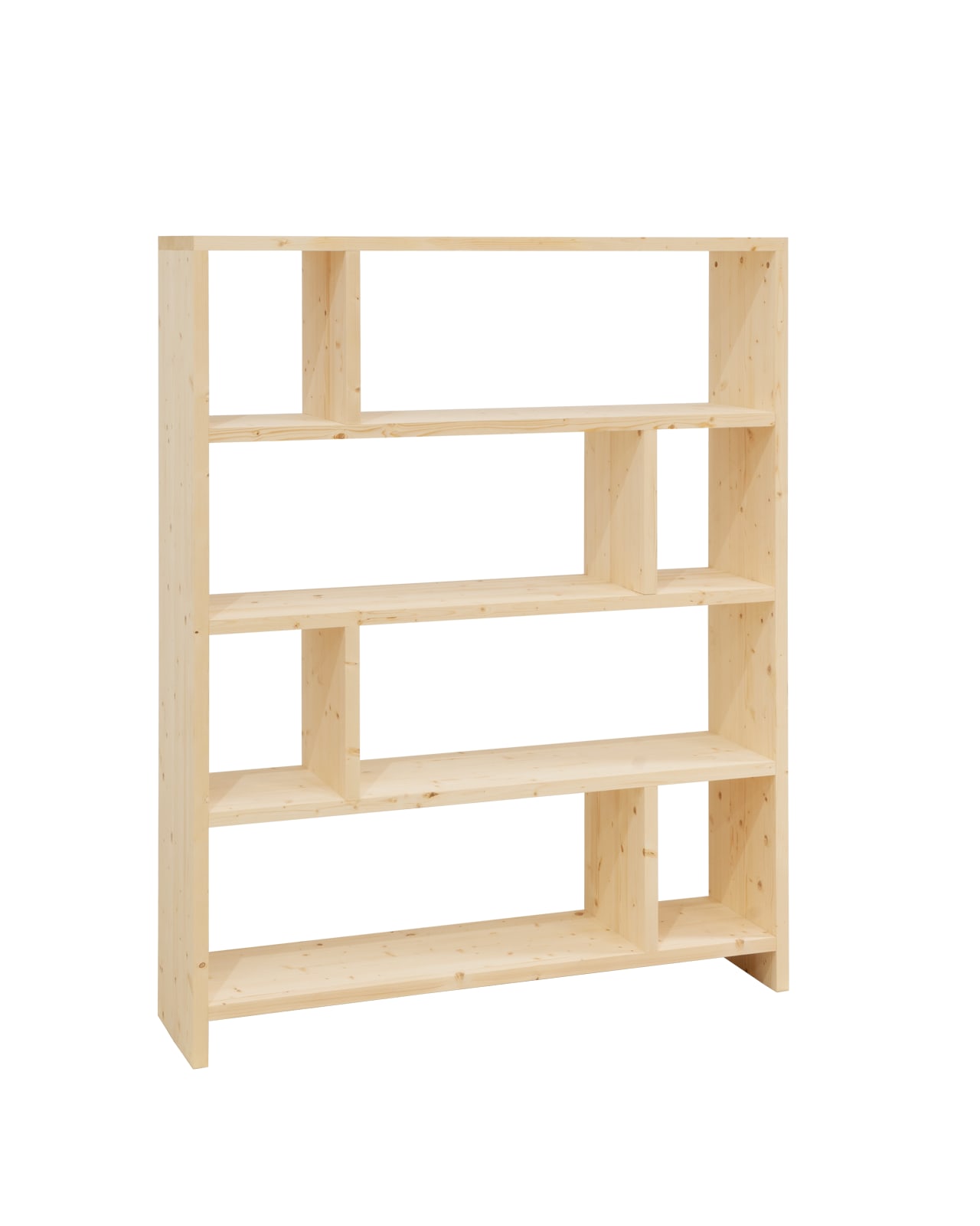 Étagère en bois de sapin beige 180x140cm