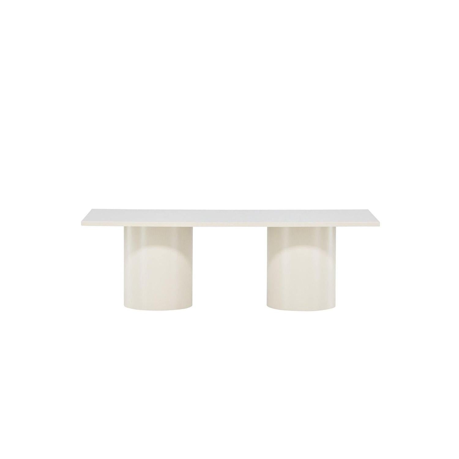 Table basse moderne en bois beige