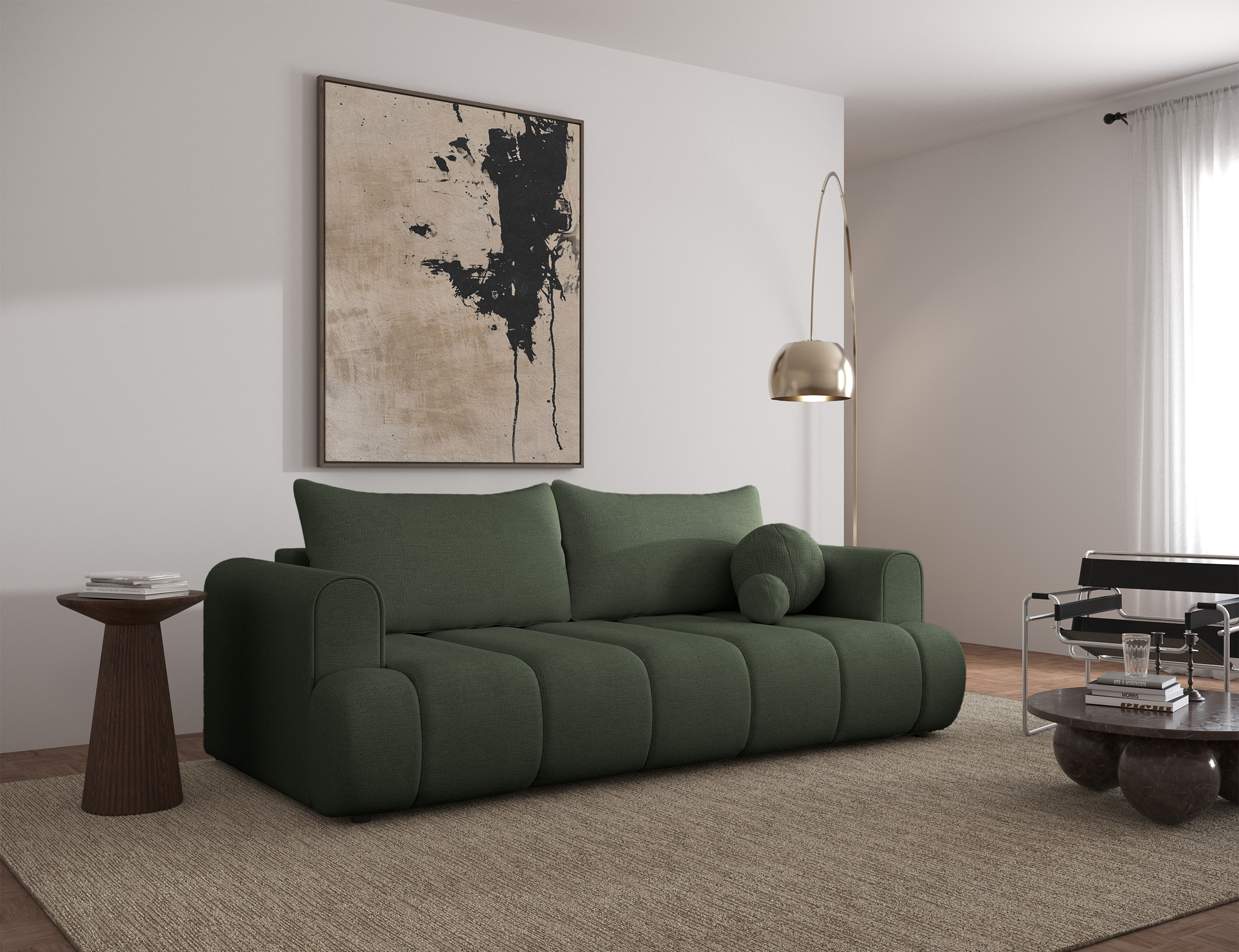 dandelino - Canapé Vert - Vue supplémentaire 2