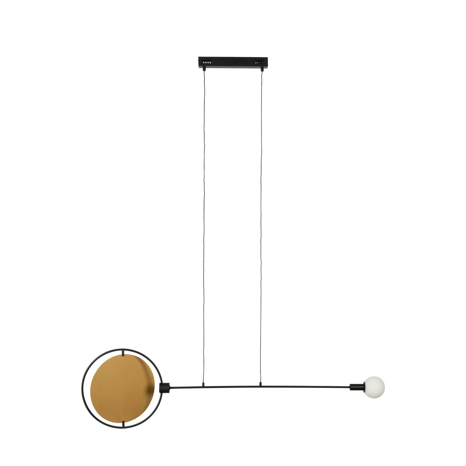 Suspension en fer noir