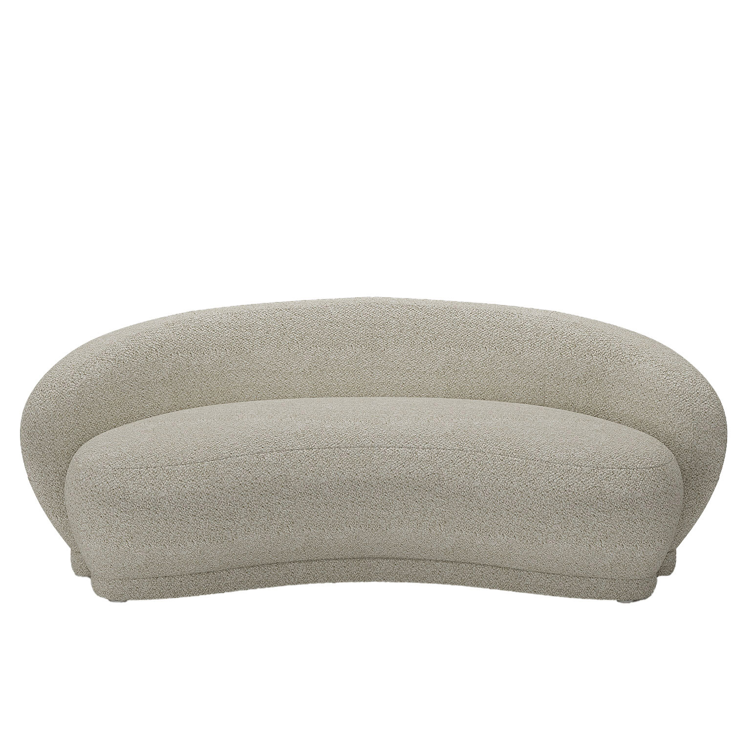 bianca - Canapé bouclette Beige - Vue supplémentaire 1
