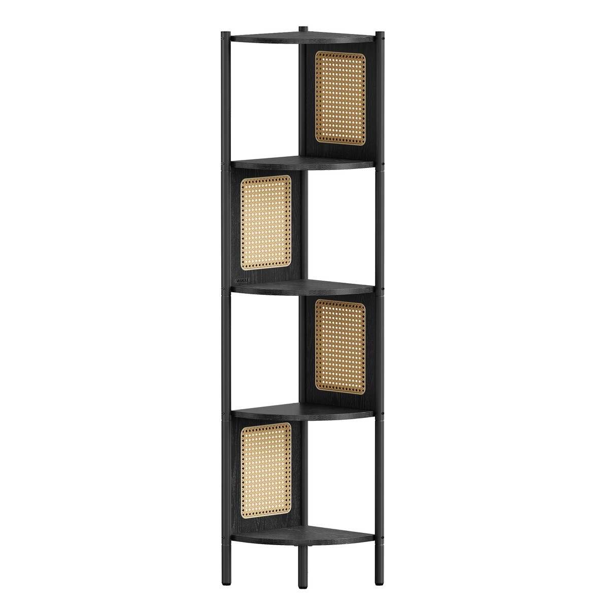 Etagère d&rsquo;angle – H156,4 cm – Noir