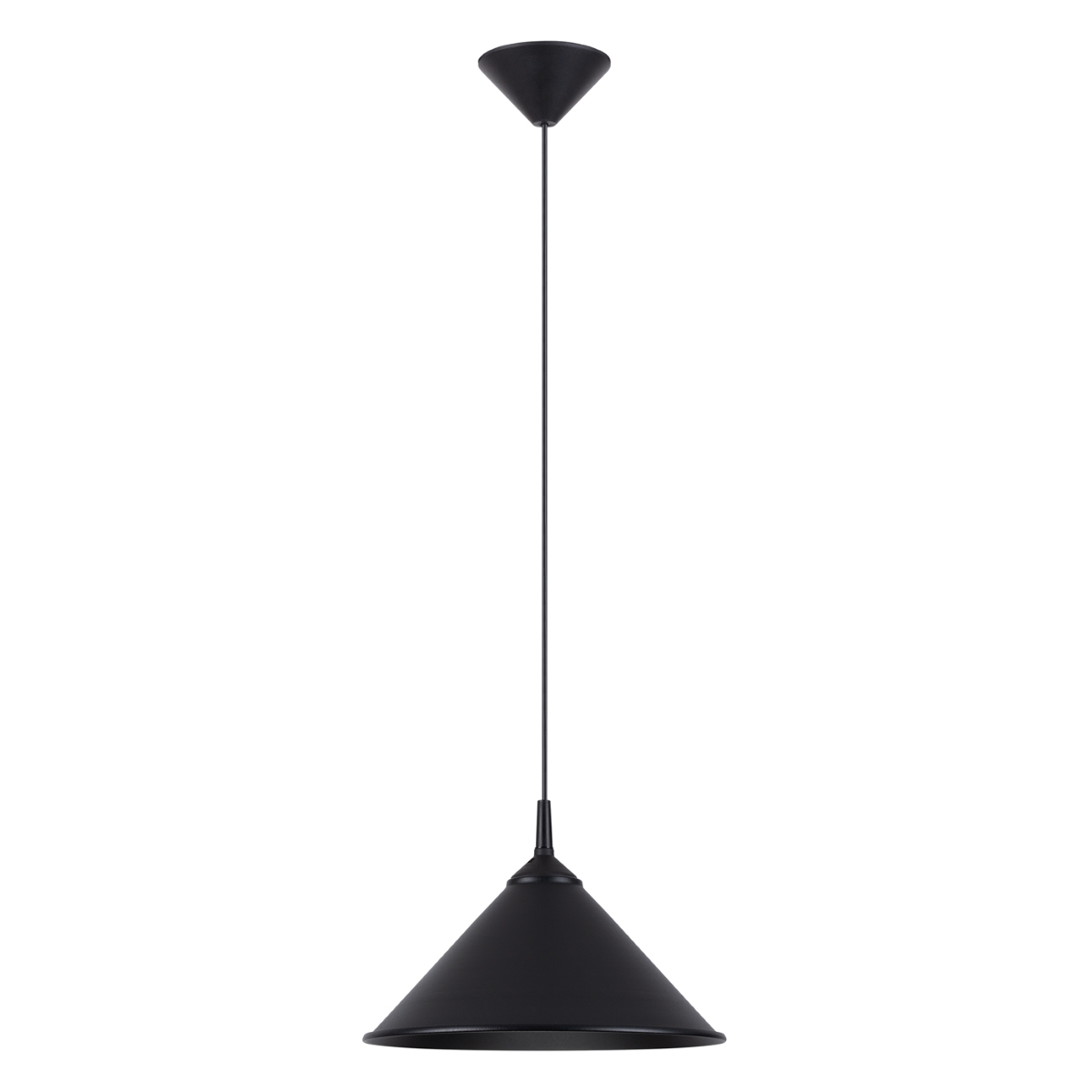 Suspension en métal, noir H: 76cm