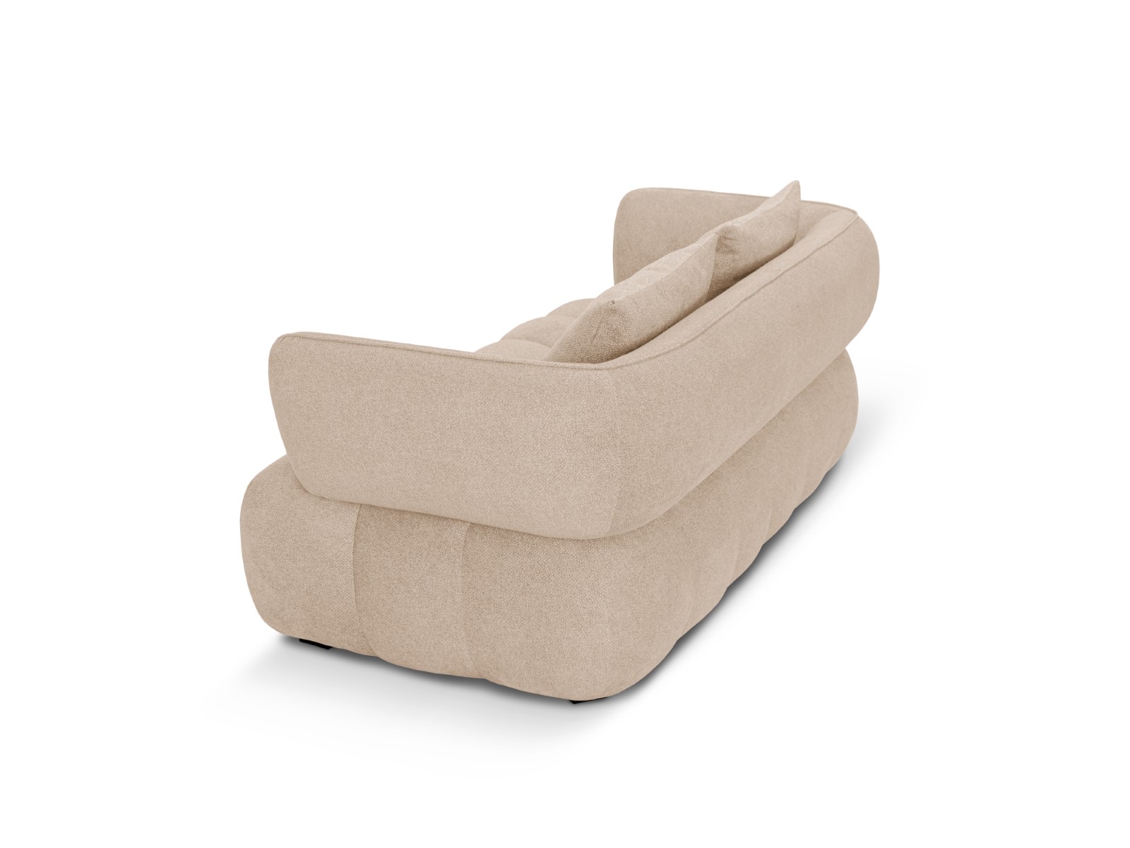 reese - Canapé velours, bouclette Beige - Vue supplémentaire 2