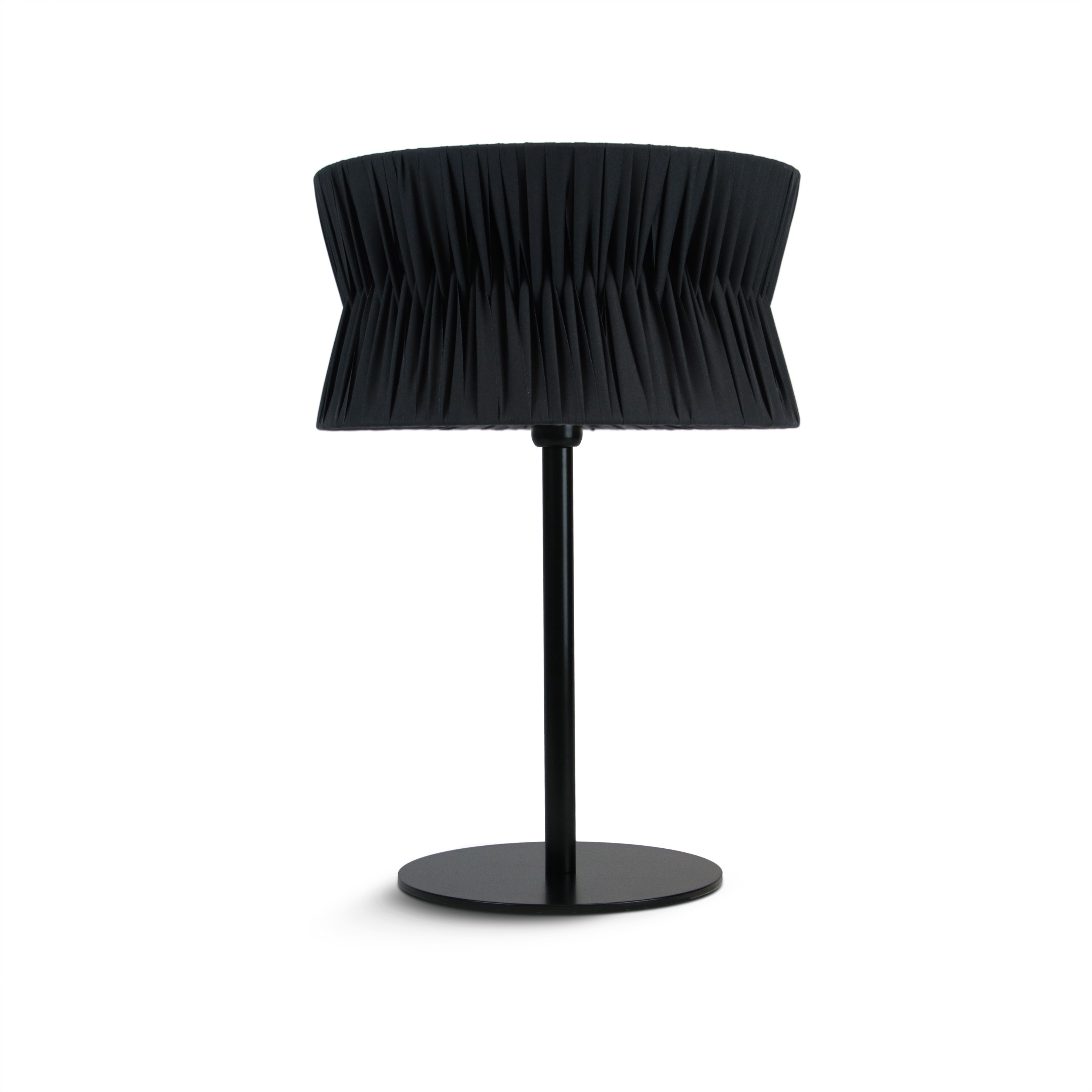 Lampe à poser en métal, noir H&nbsp;: 54cm