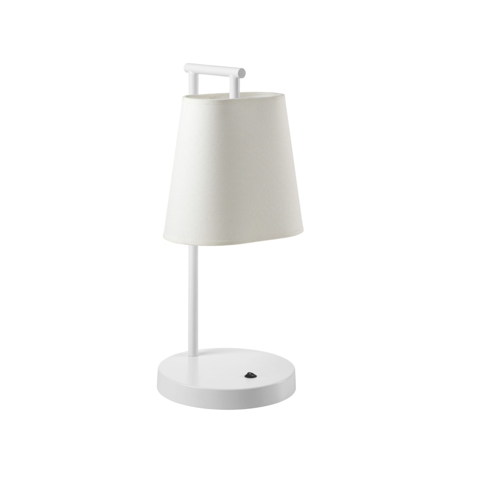 Lampe à poser en métal, beige H&nbsp;: 44cm