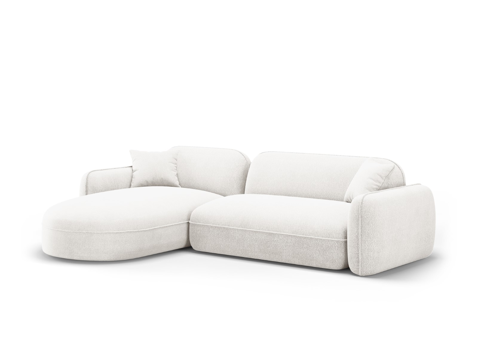 Produit similaire: Lucien - Canapé velours, bouclette Blanc