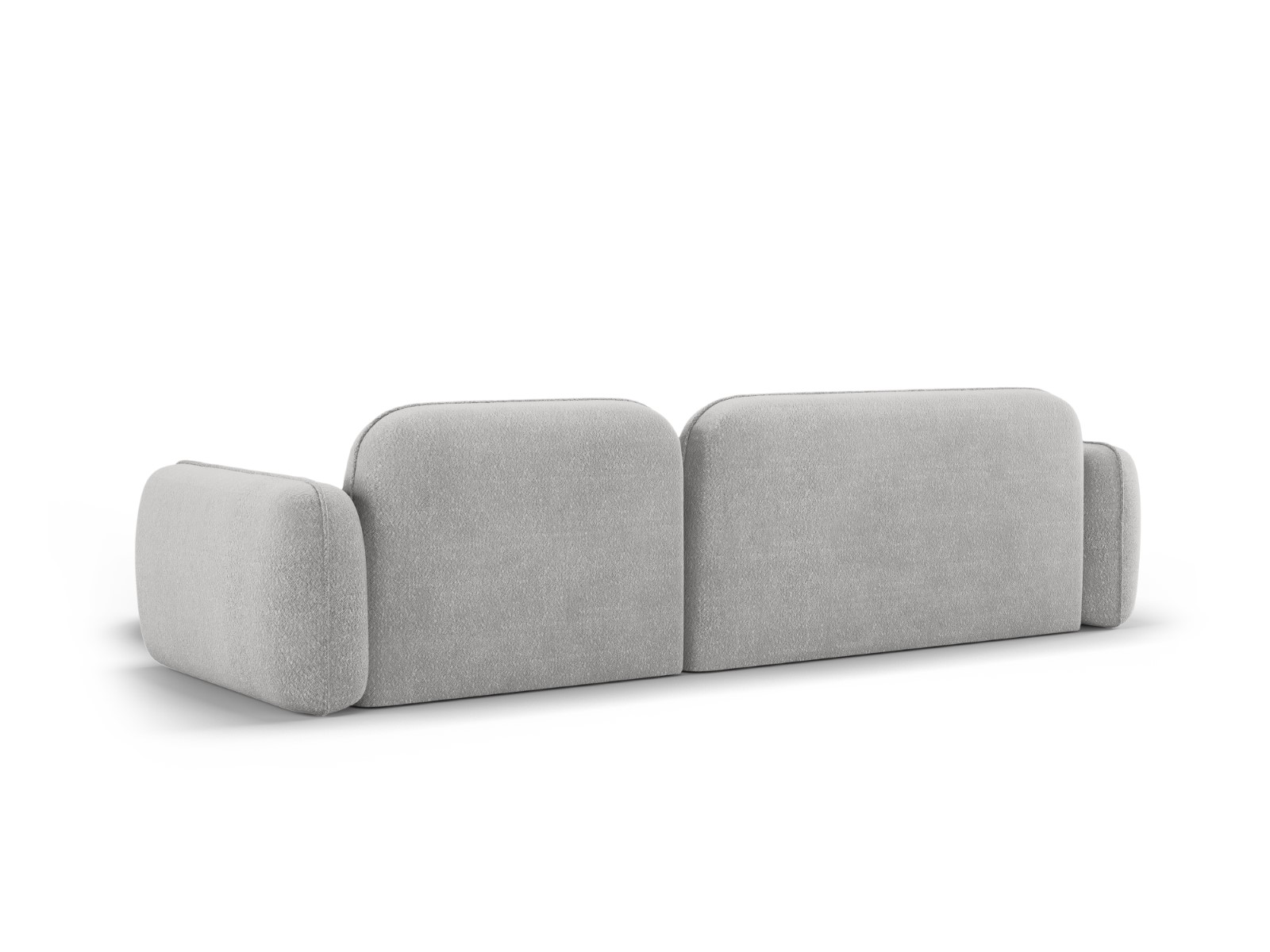 Lucien - Canapé velours, bouclette Gris - Vue supplémentaire 2