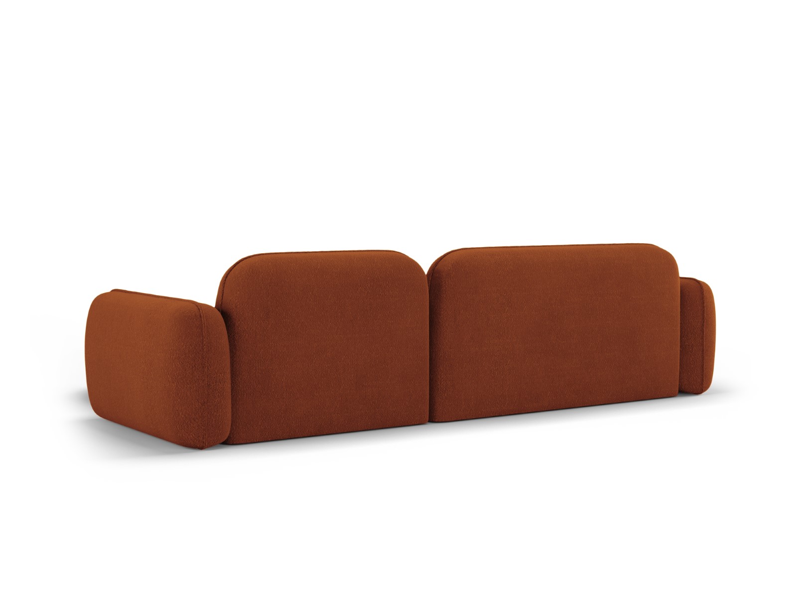 Lucien - Canapé velours, bouclette Marron - Vue supplémentaire 2