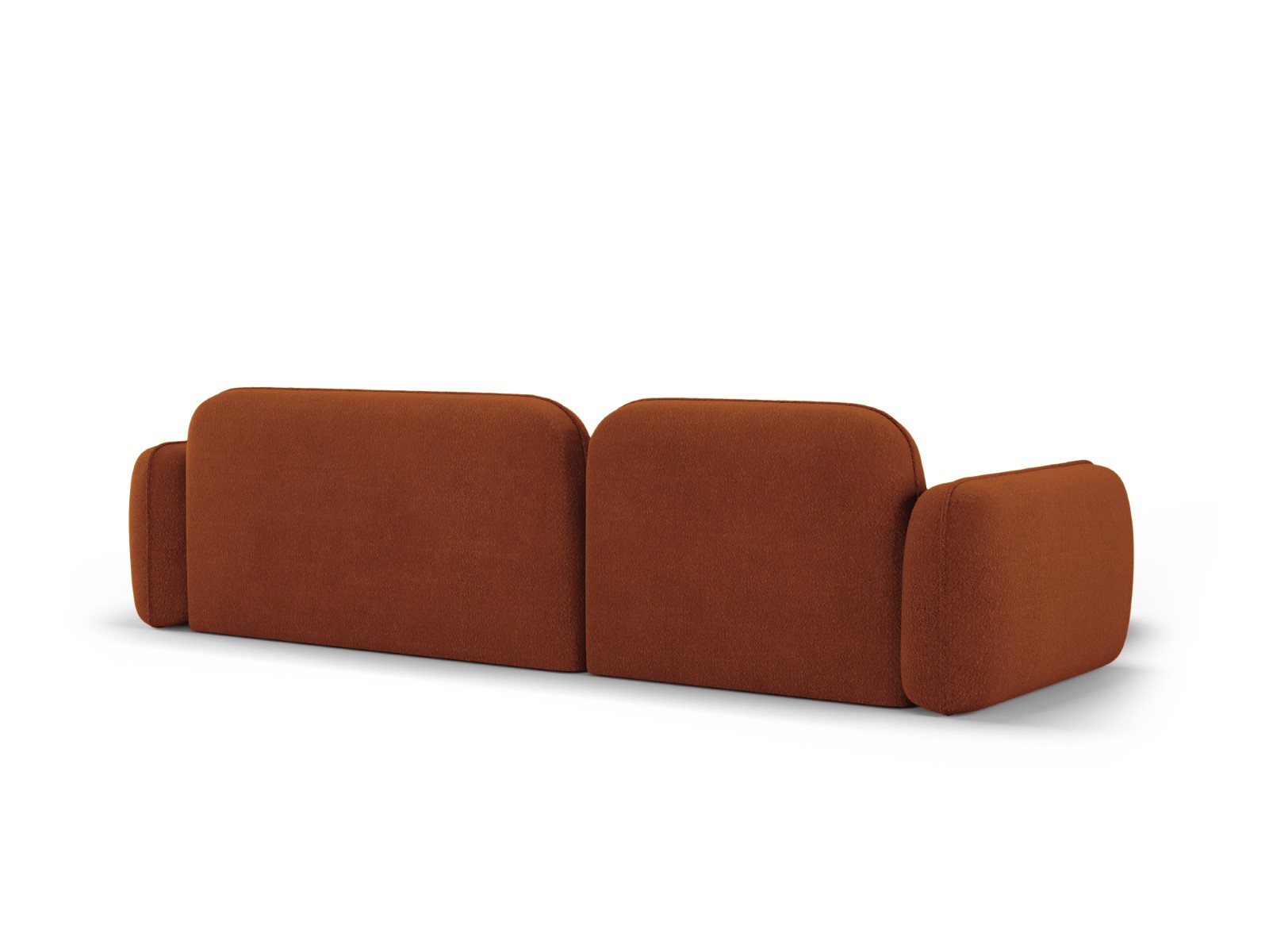 Lucien - Canapé velours, bouclette Marron - Vue supplémentaire 2