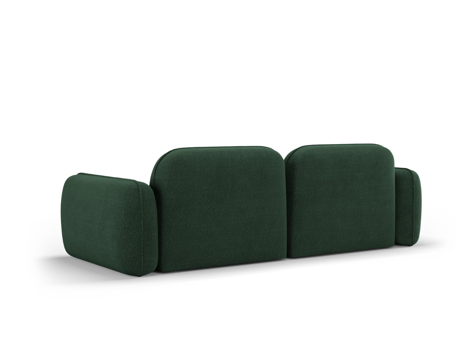 Lucien - Canapé velours, bouclette Vert - Vue supplémentaire 2
