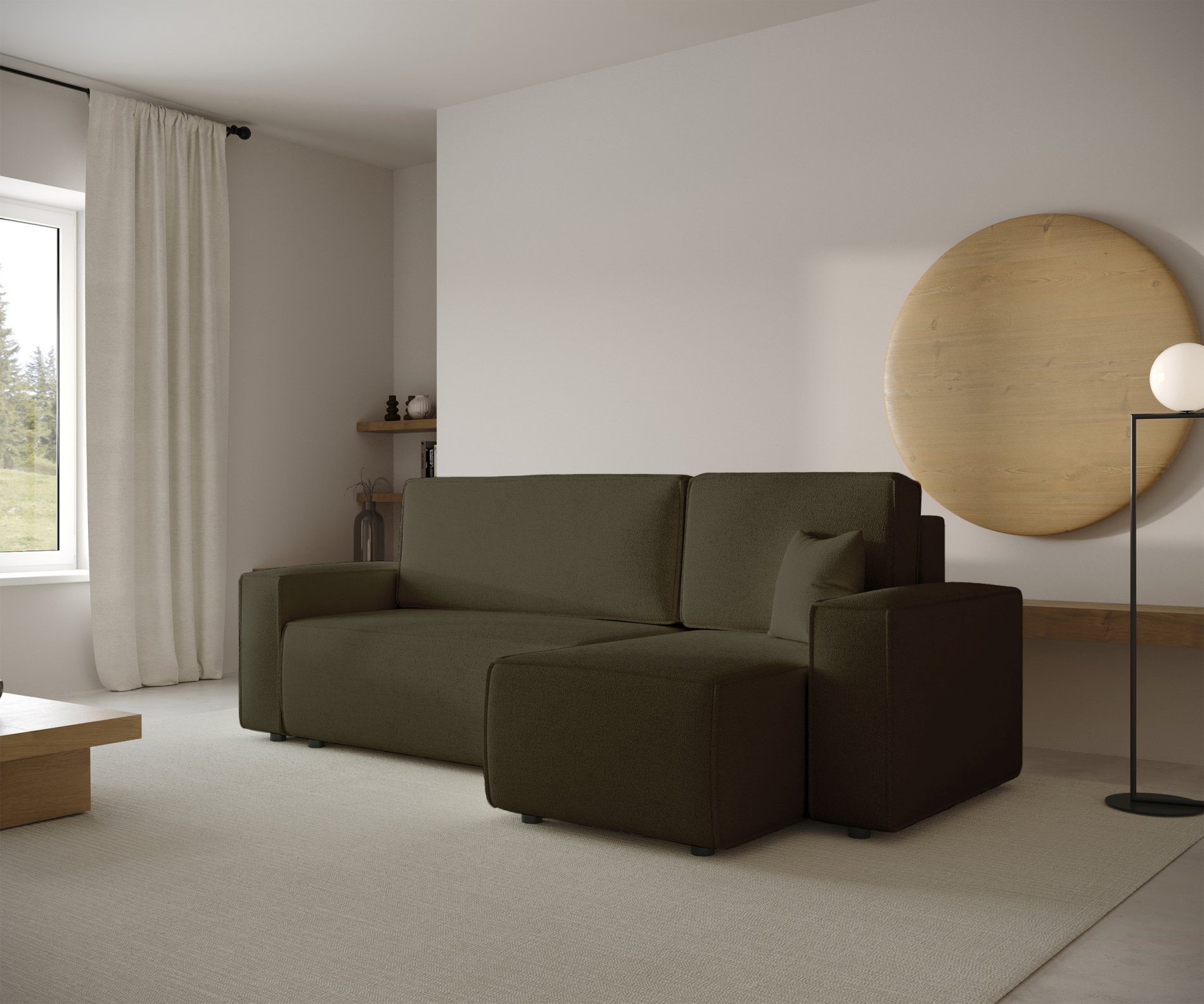 copertino - Canapé convertible Vert - Vue supplémentaire 2