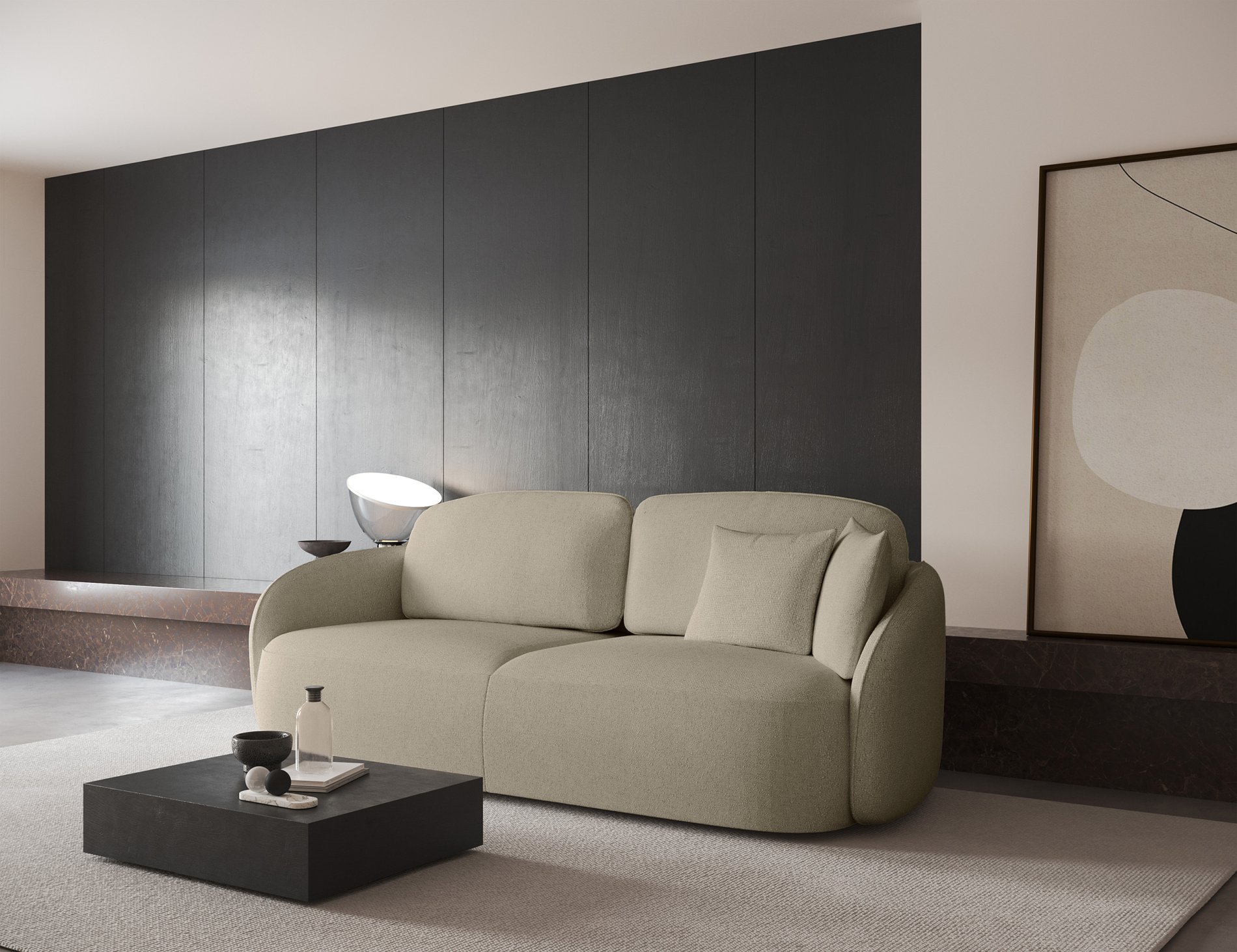 savoy - Canapé Beige - Vue supplémentaire 2