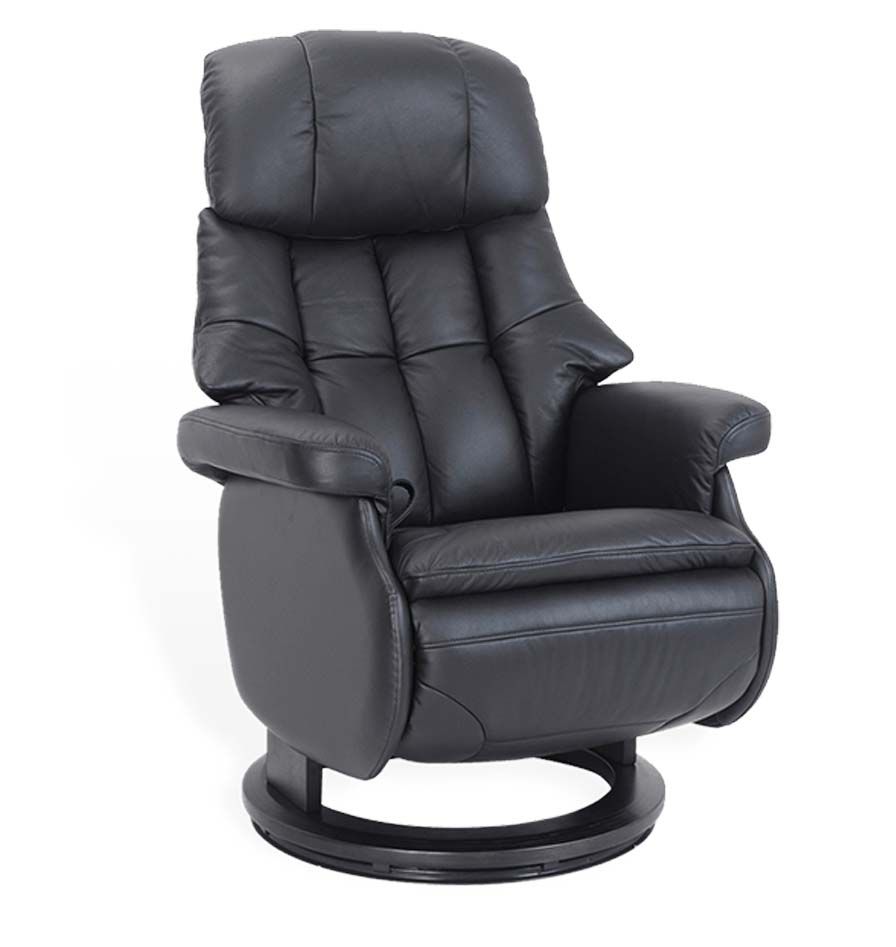 Fauteuil de relaxation  manuel en cuir
