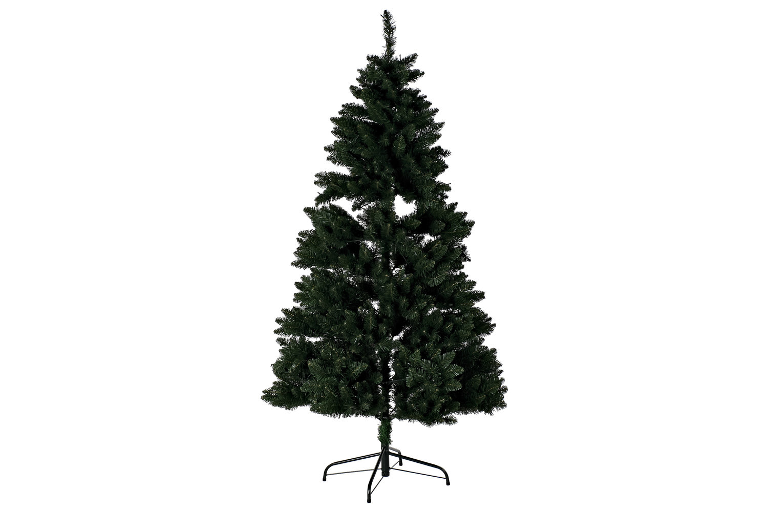 Arbol navidad led pvc verde 150x150x210cm