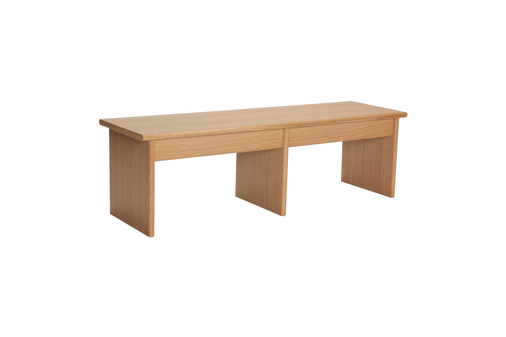 Console en bois clair
