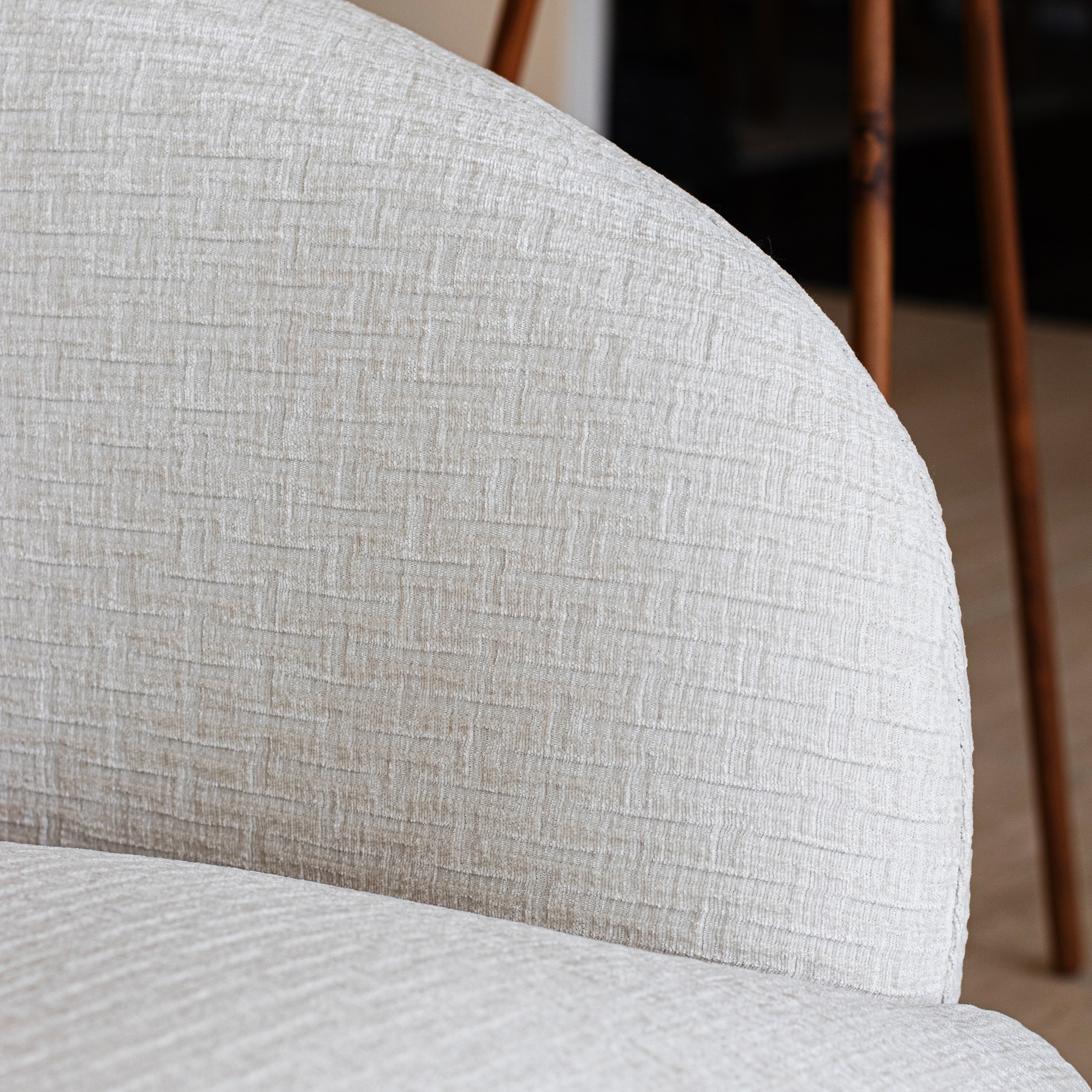 huton - Canapé velours Beige - Vue supplémentaire 2