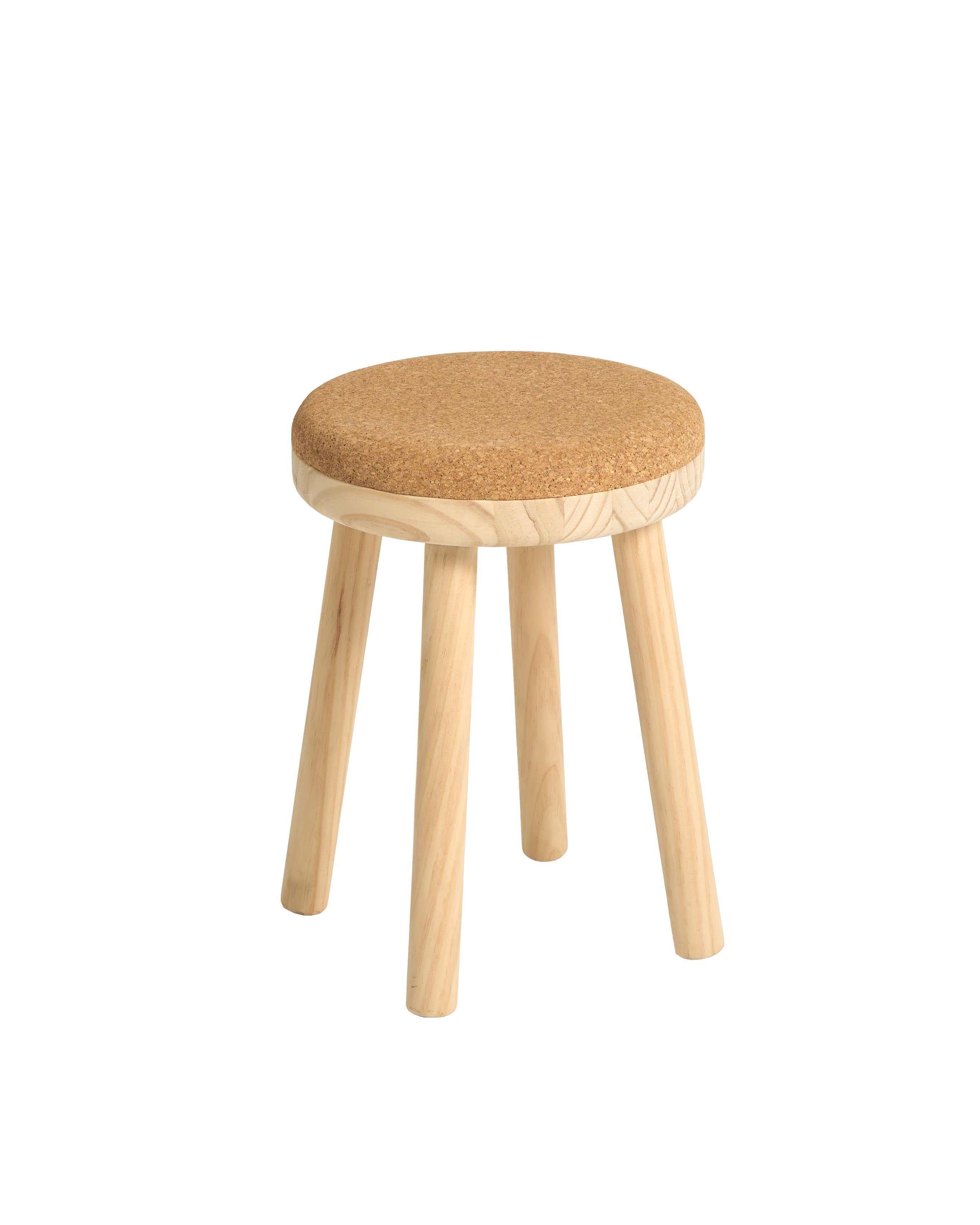 Tabouret design en liège