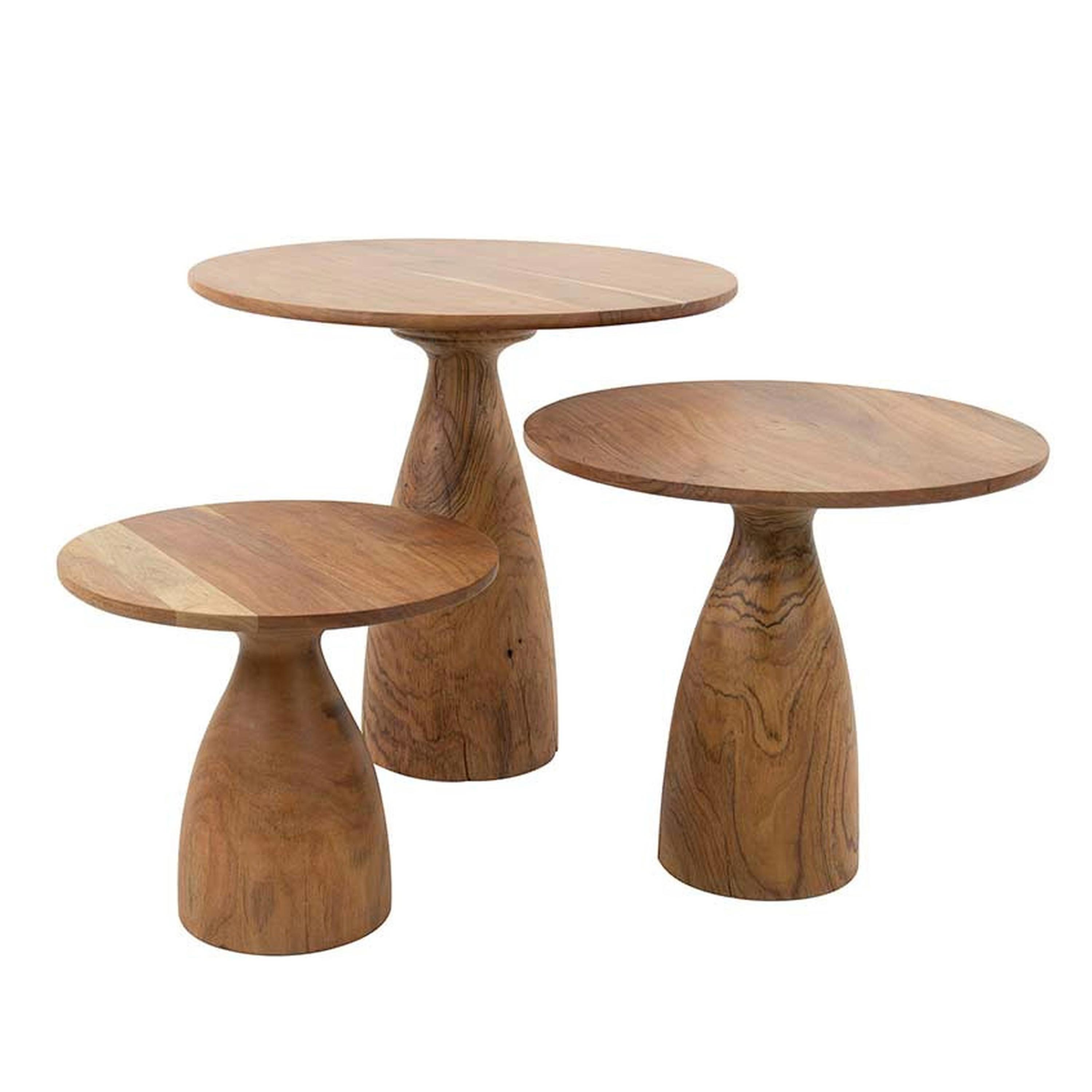 Table basse style  40 cm bois