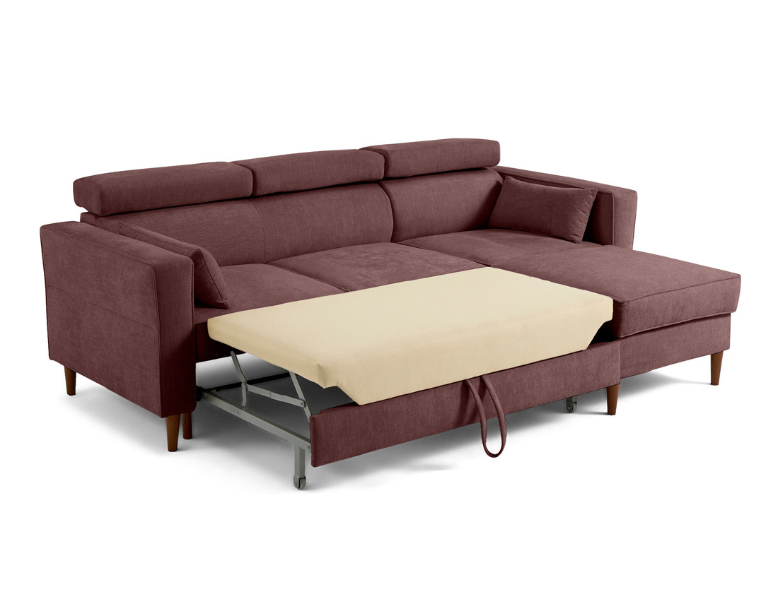 alicante - Canapé relax convertible Violet - Vue supplémentaire 2