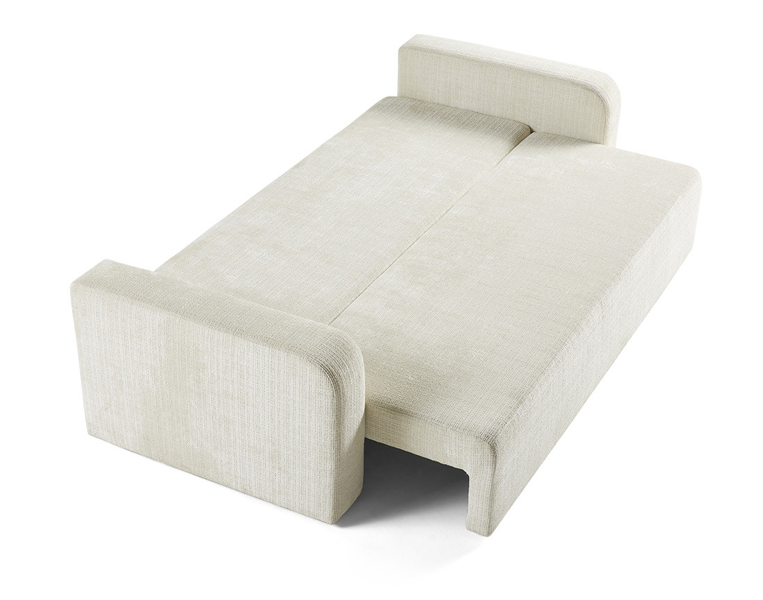 miro - Canapé velours Beige - Vue supplémentaire 2