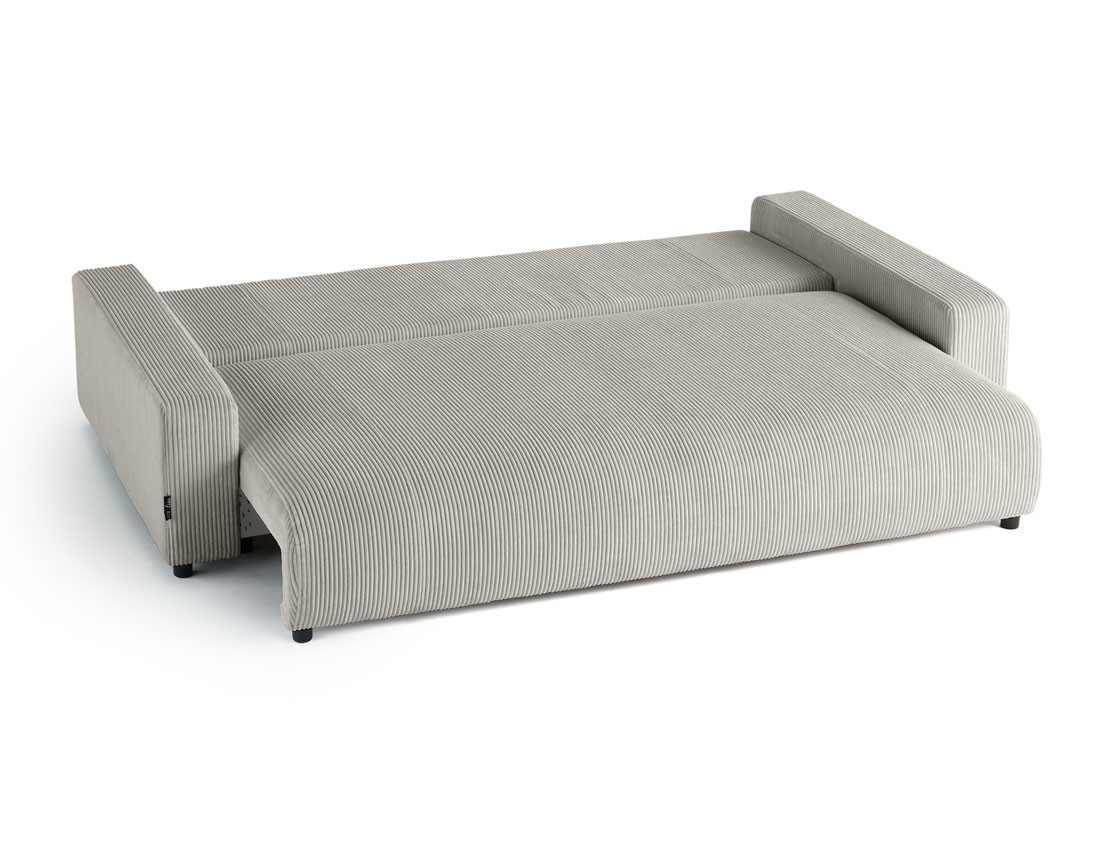 pivoine - Canapé convertible Gris - Vue supplémentaire 2