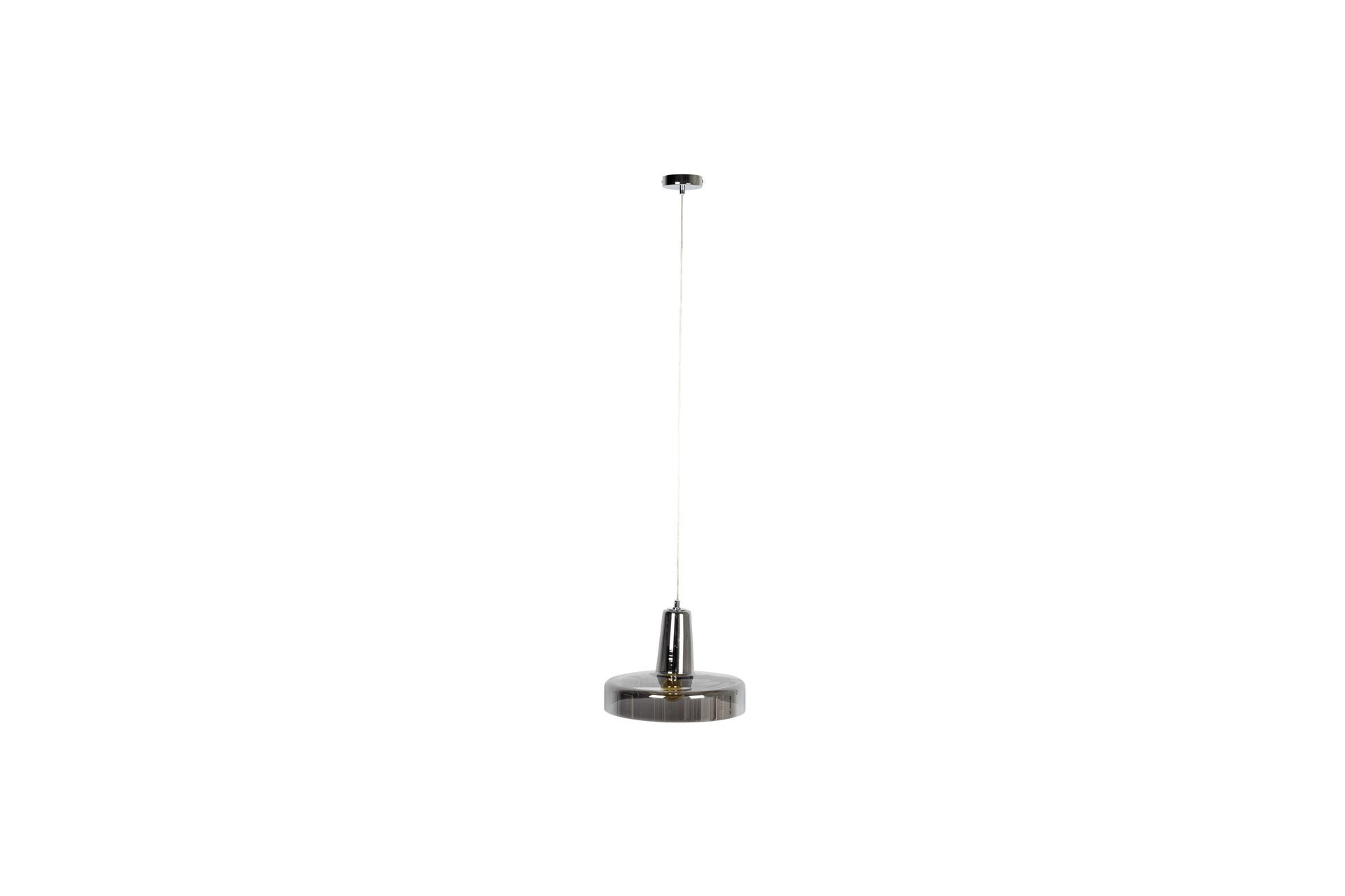 Suspension en verre gris