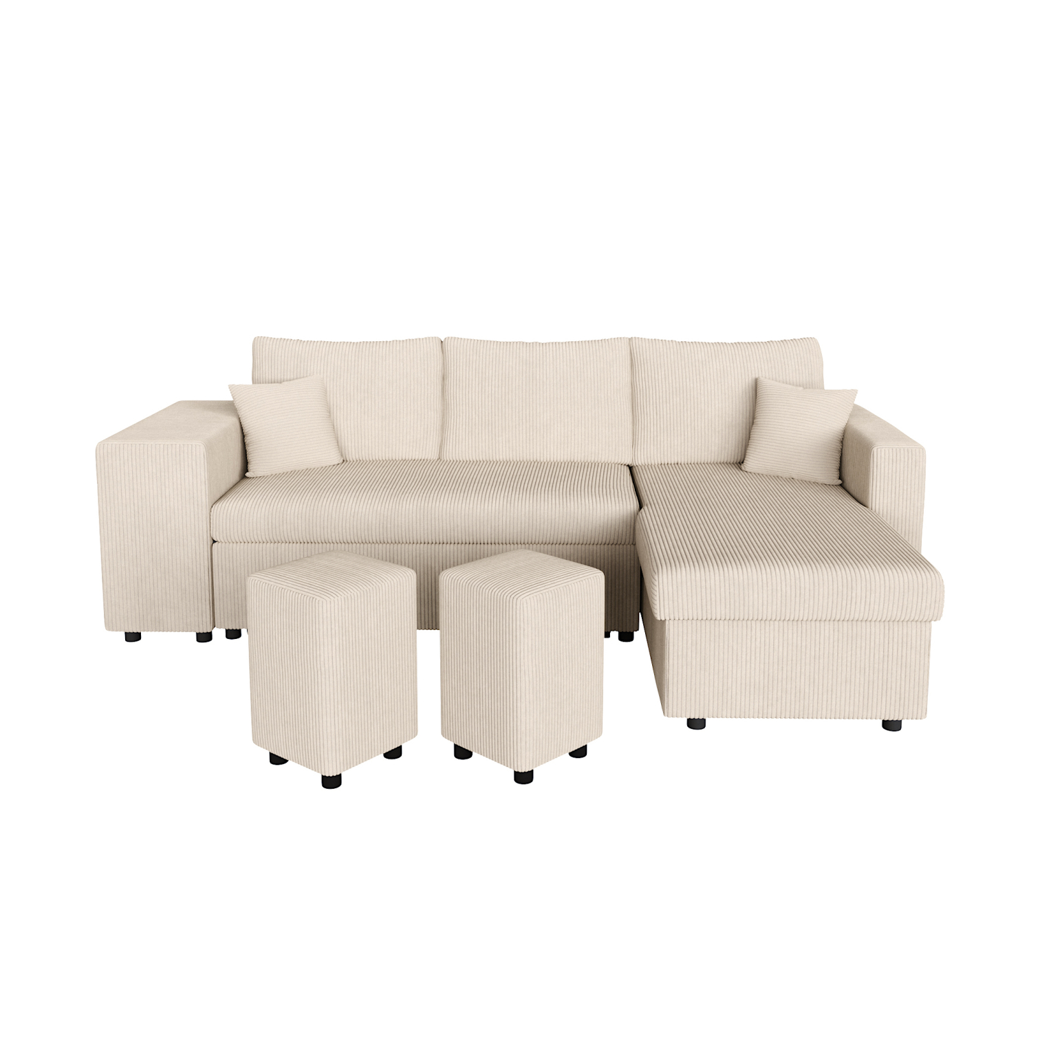 oslo - Canapé convertible Beige - Vue supplémentaire 1