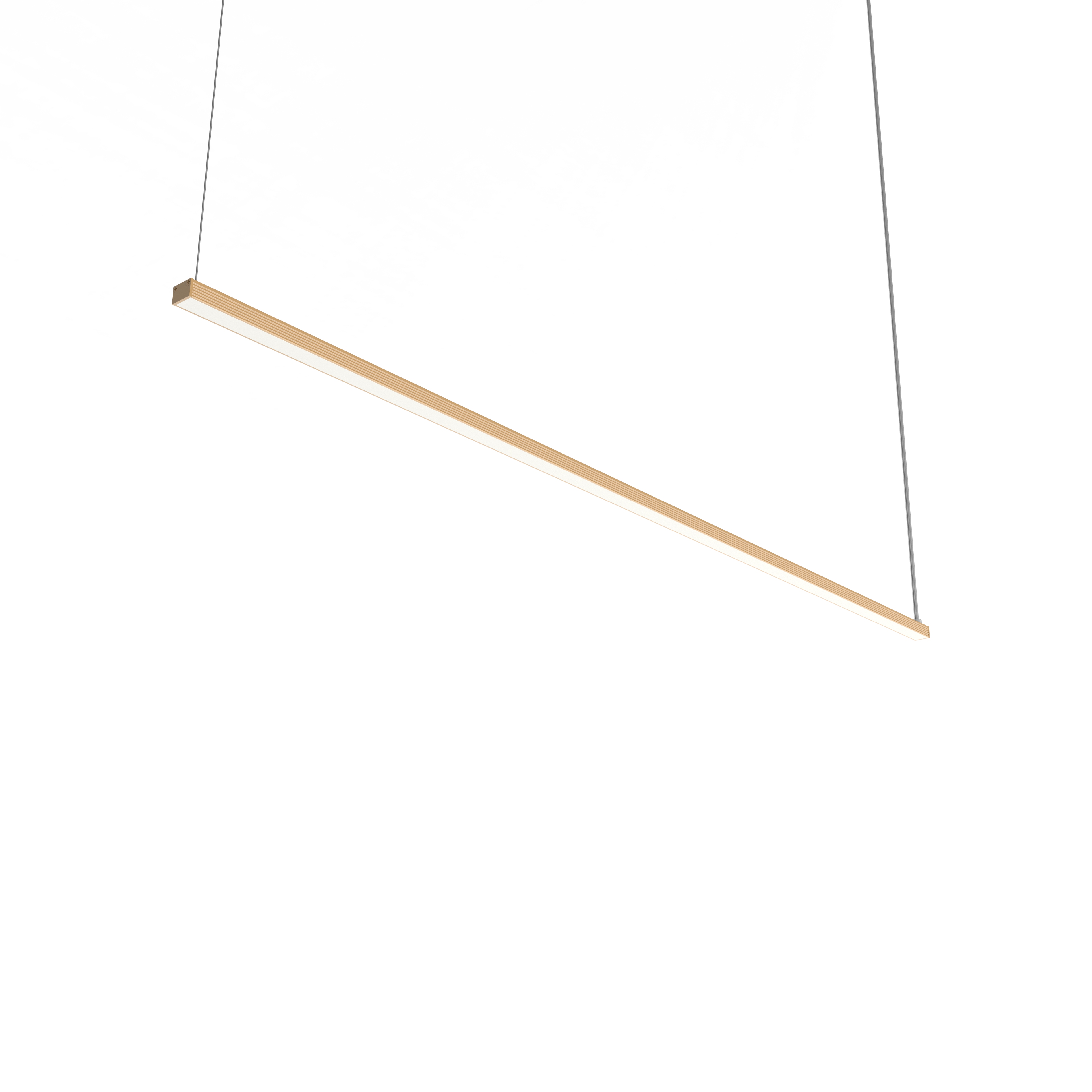 Suspension en métal anodic or LED 4000k