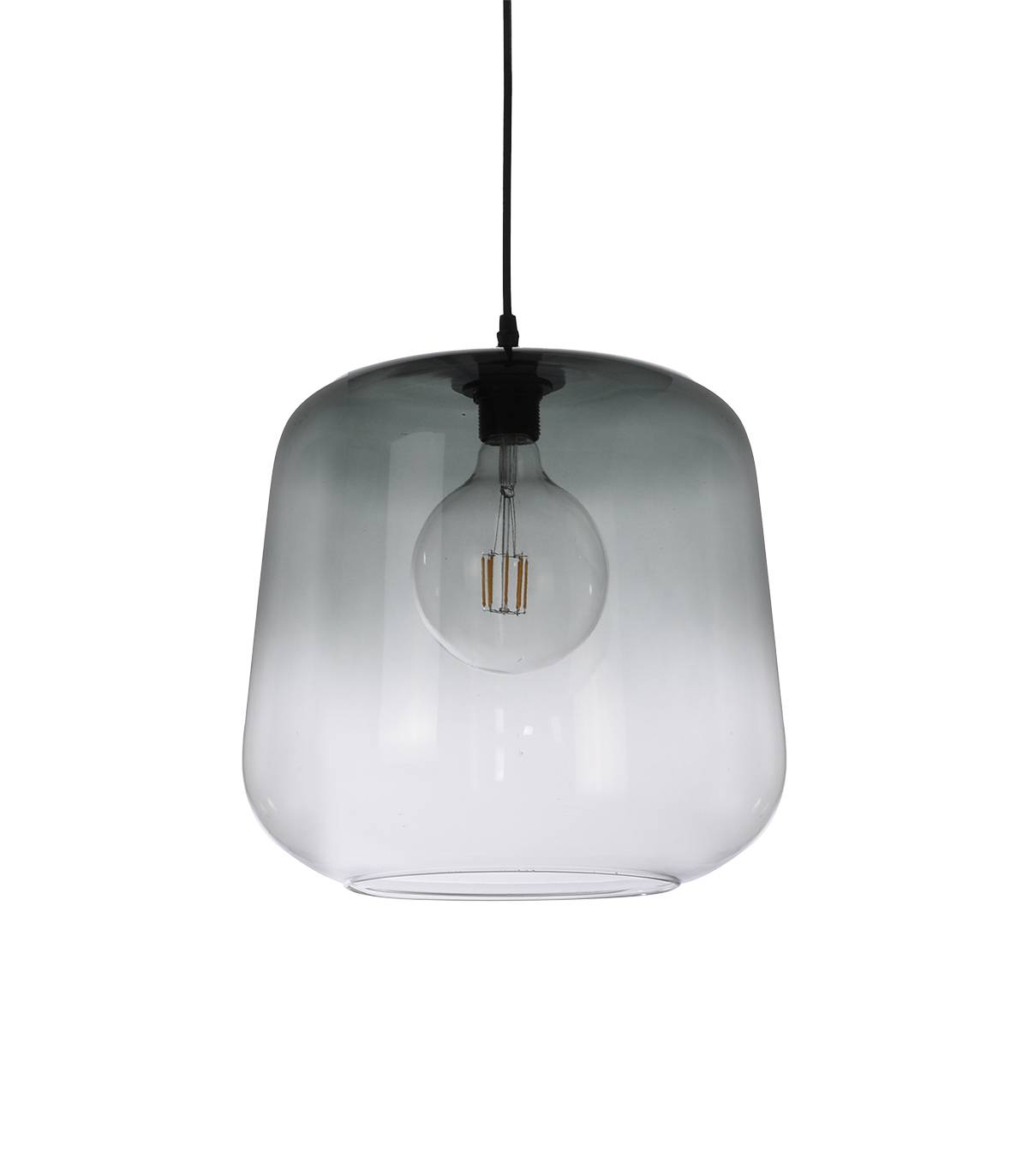 suspension en verre transparent, d. 0 cm