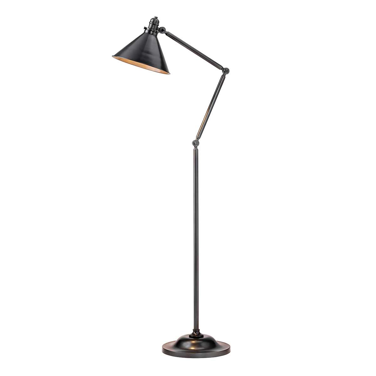 Lampadaire en métal – Bronze ancien