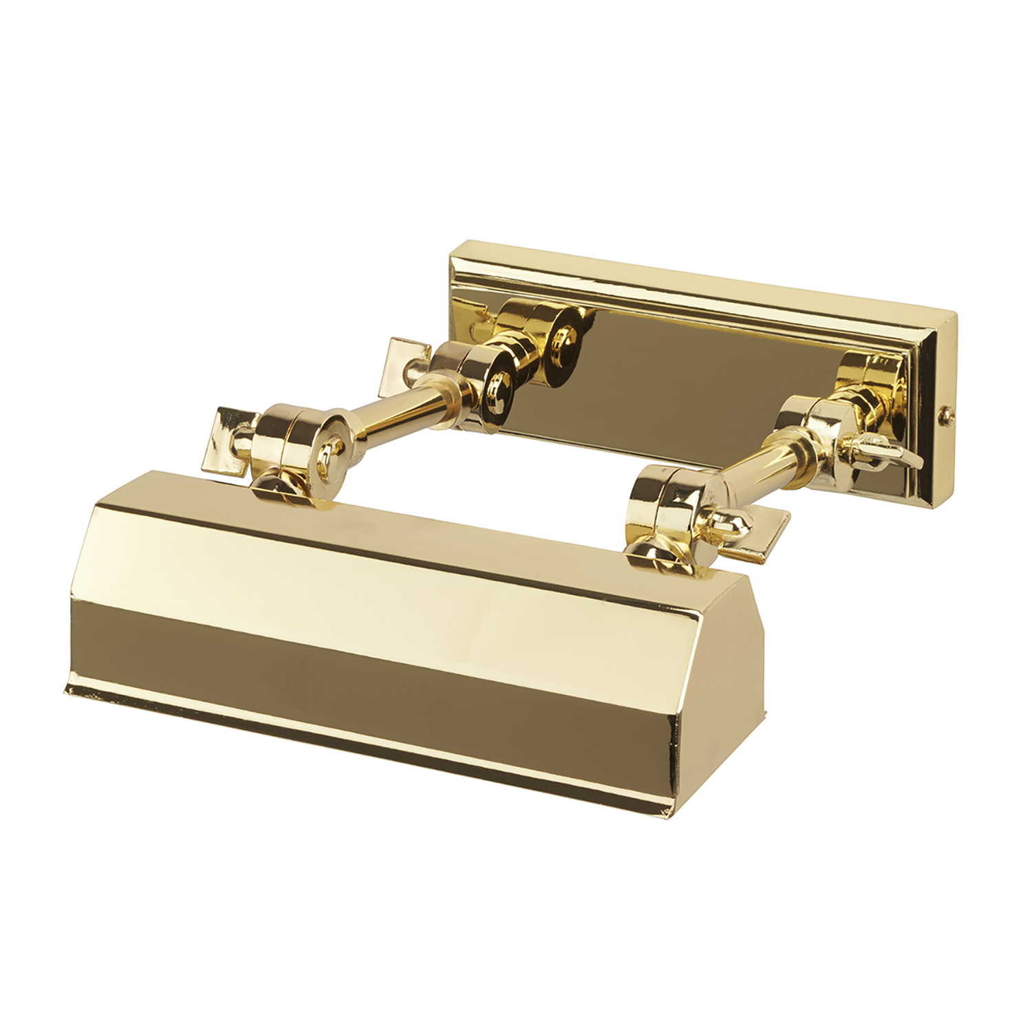 Applique pour tableau en métal  laiton poli